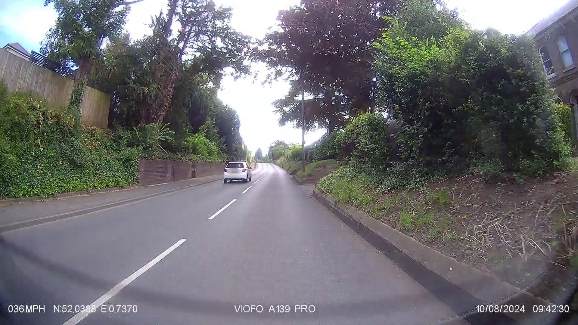 Street view near Hill Lodge Hotel Sudbury (England), Sudbury — © IpswichEdits (CC BY-SA · Mapillary)