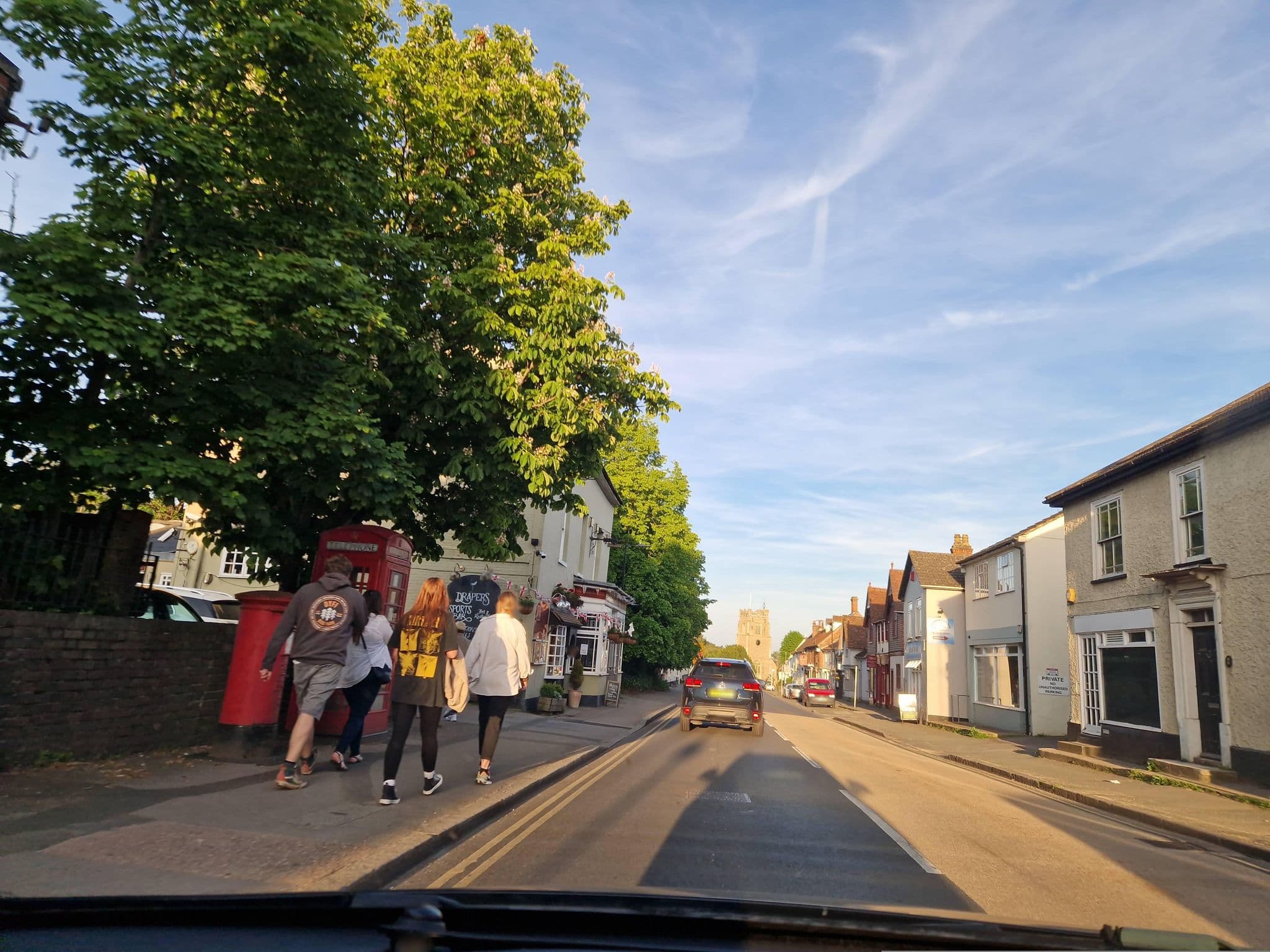 Street view near Blackwells Restaurant with Rooms, Earls Colne — © edloach (CC BY-SA · Mapillary)
