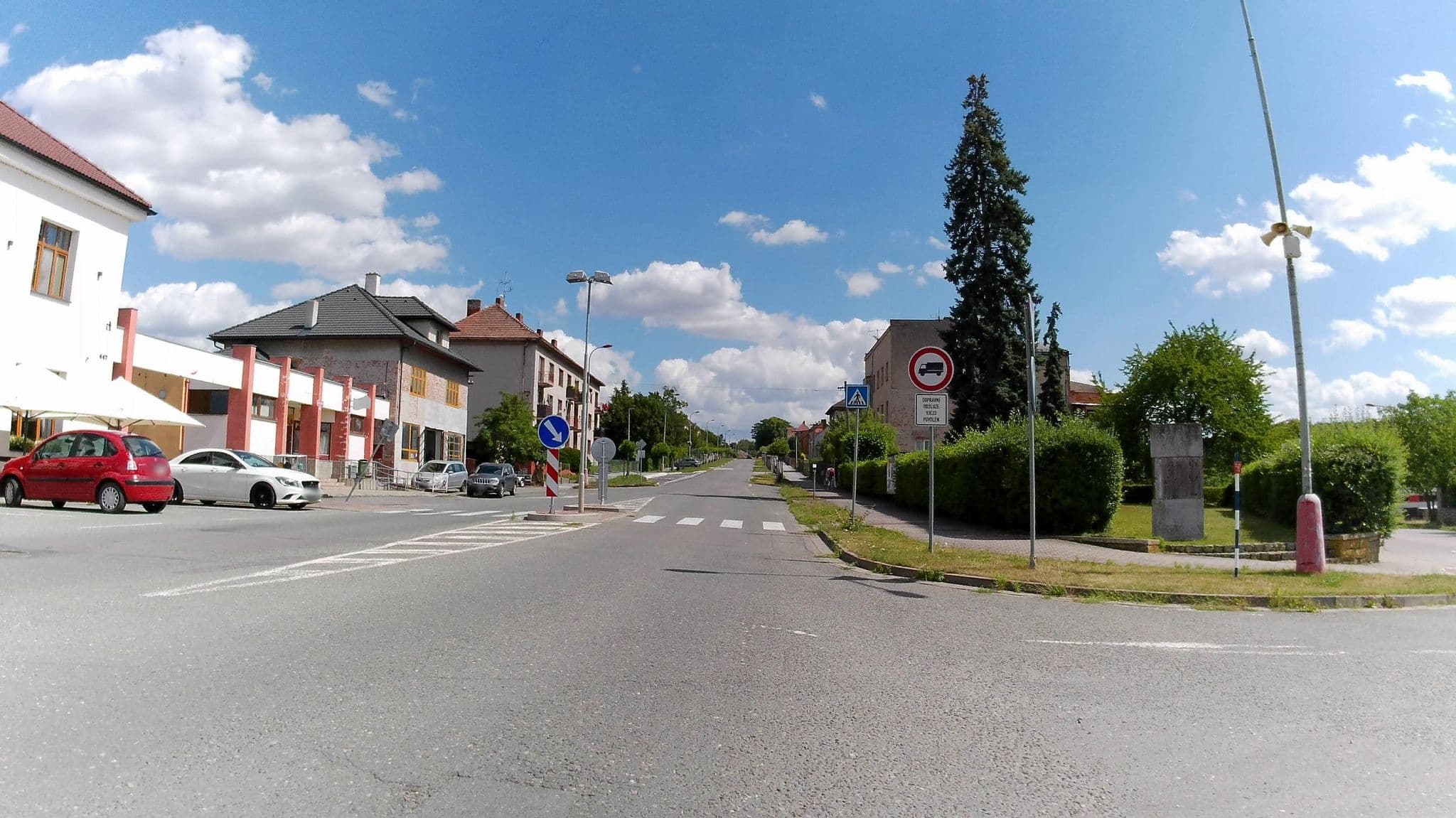 Street view near Jordánek, Opočno — © frfole (CC BY-SA · Mapillary)
