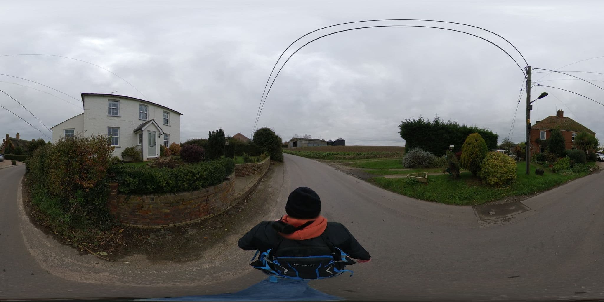 Street view near Little Impetts Cottage, Wingham — © jkingsleya (CC BY-SA · Mapillary)