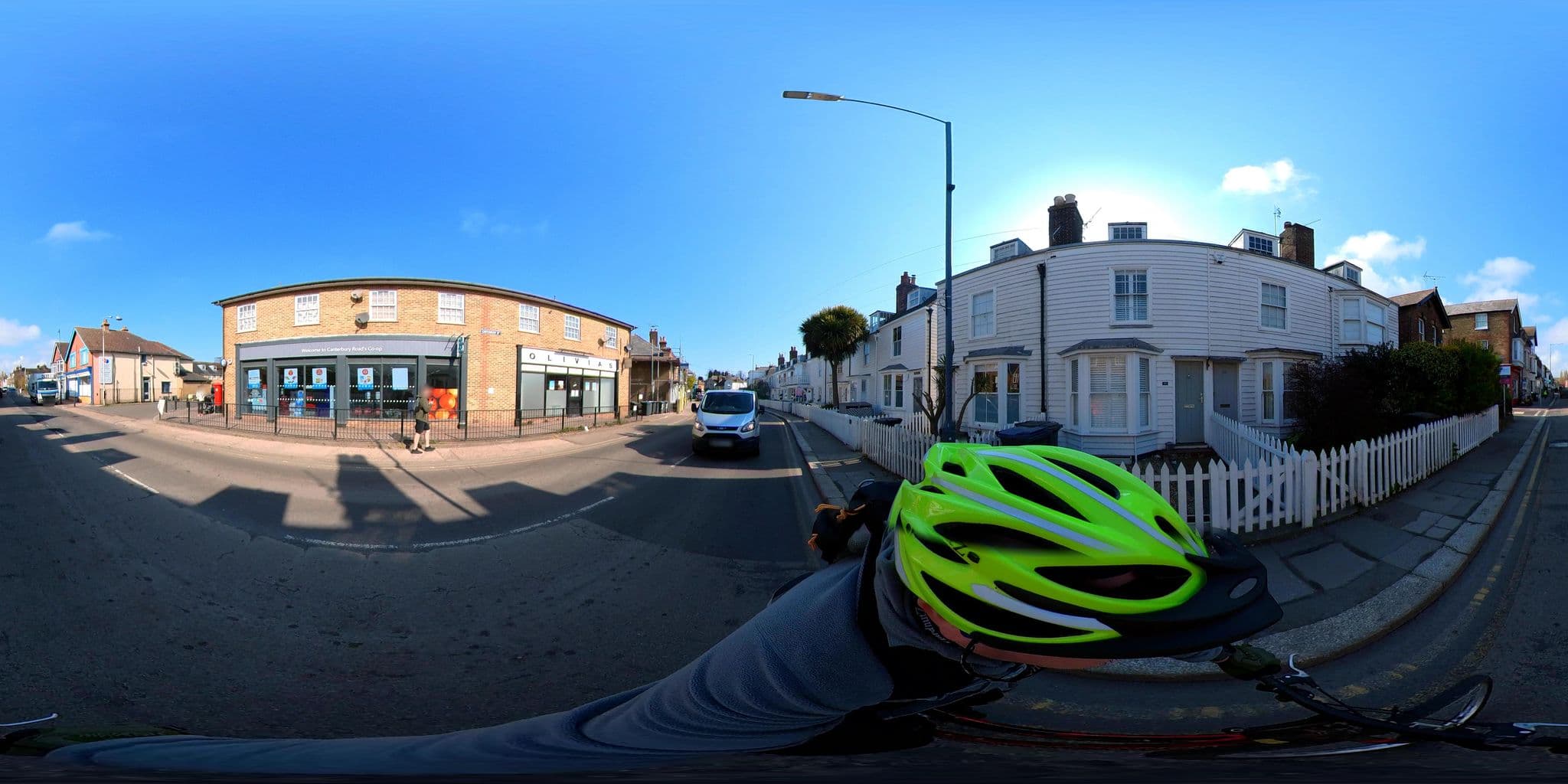 Street view near Salty Cottage, Whitstable — © jkingsleya (CC BY-SA · Mapillary)