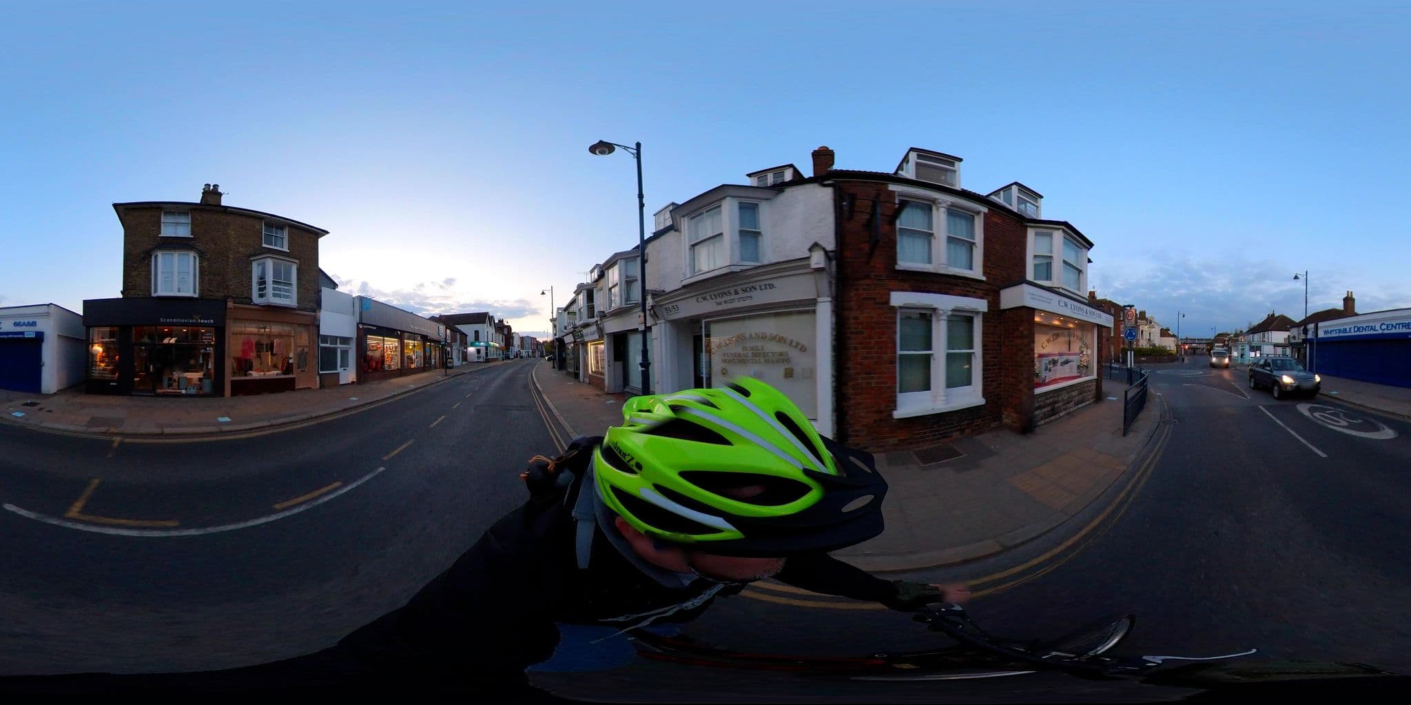 Street view near Whitstable Bed and Breakfast, Whitstable — © jkingsleya (CC BY-SA · Mapillary)