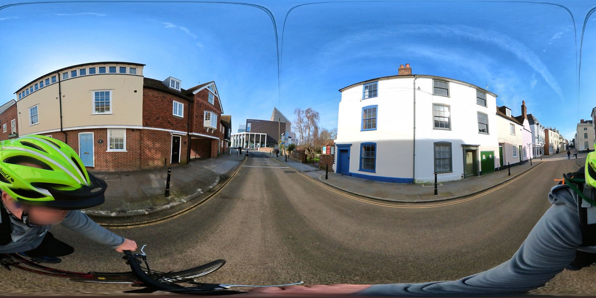 Street view near Kingsbridge Villa Hotel, Canterbury — © jkingsleya (CC BY-SA · Mapillary)