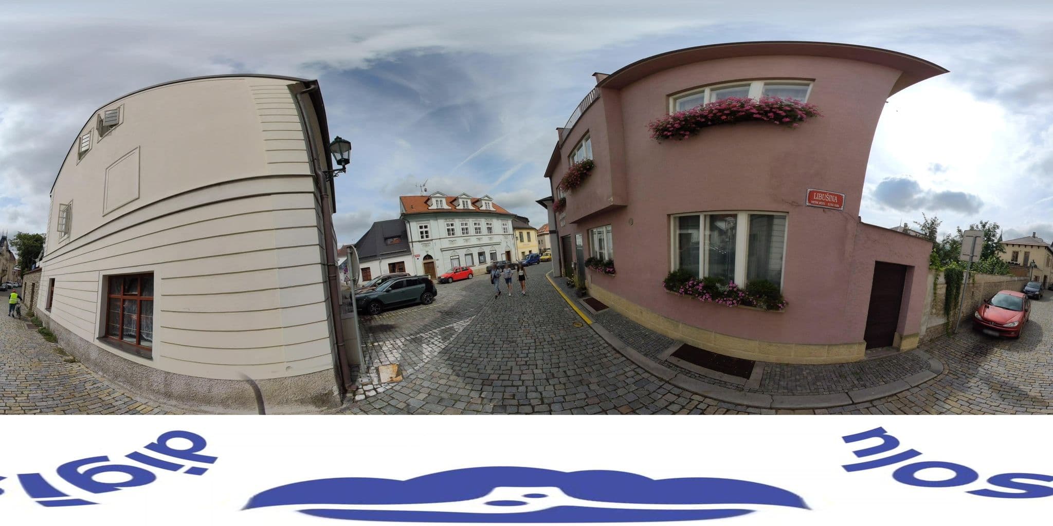 Street view near Hotel Anna, Kutná Hora — © ZdenekzDigisolu (CC BY-SA · Mapillary)