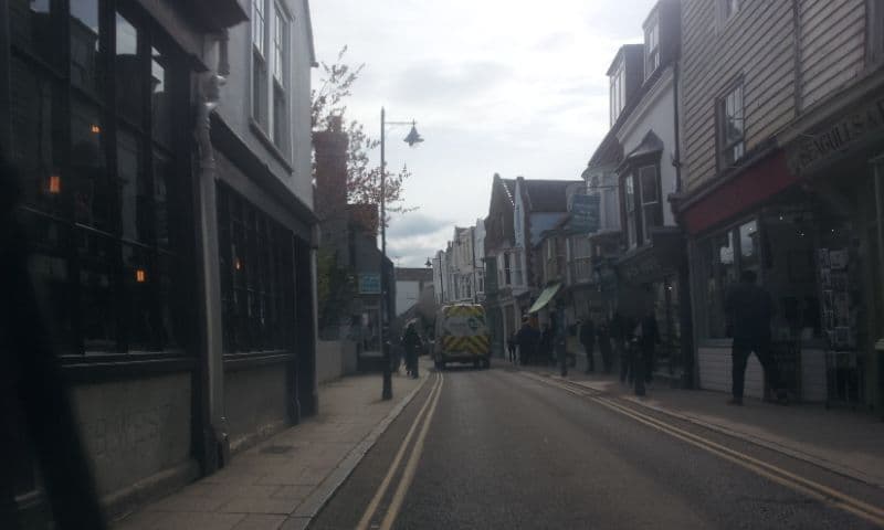 Street view near Bowline, Whitstable — © paulbiv (CC BY-SA · Mapillary)