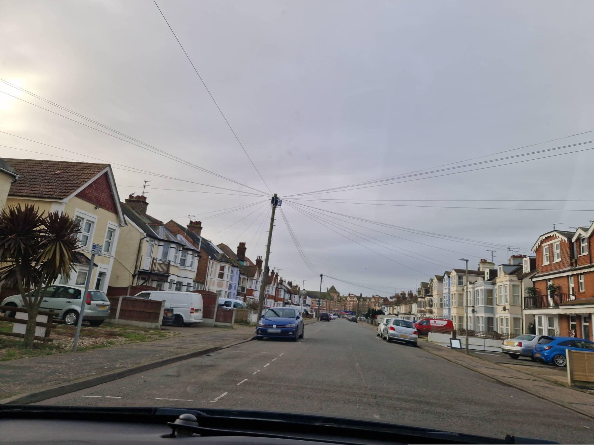 Street view near Avondale Guest House, Clacton-on-Sea — © edloach (CC BY-SA · Mapillary)