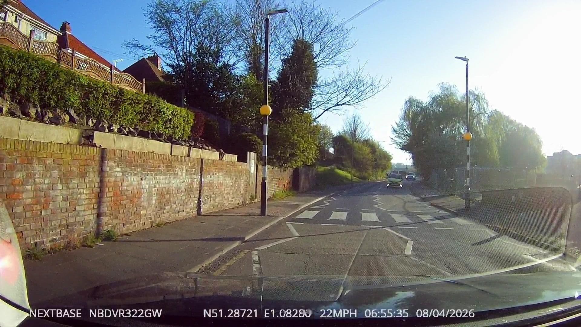 Street view near Harriet House Bed & Breakfast, Canterbury — © tallguy (CC BY-SA · Mapillary)