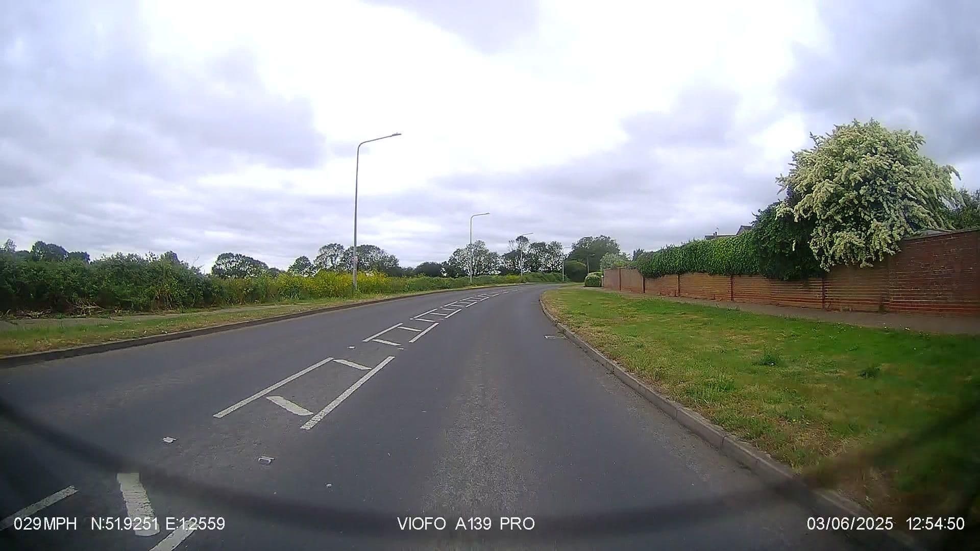 Street view near New Hall Lodge Park, Dovercourt — © IpswichEdits (CC BY-SA · Mapillary)