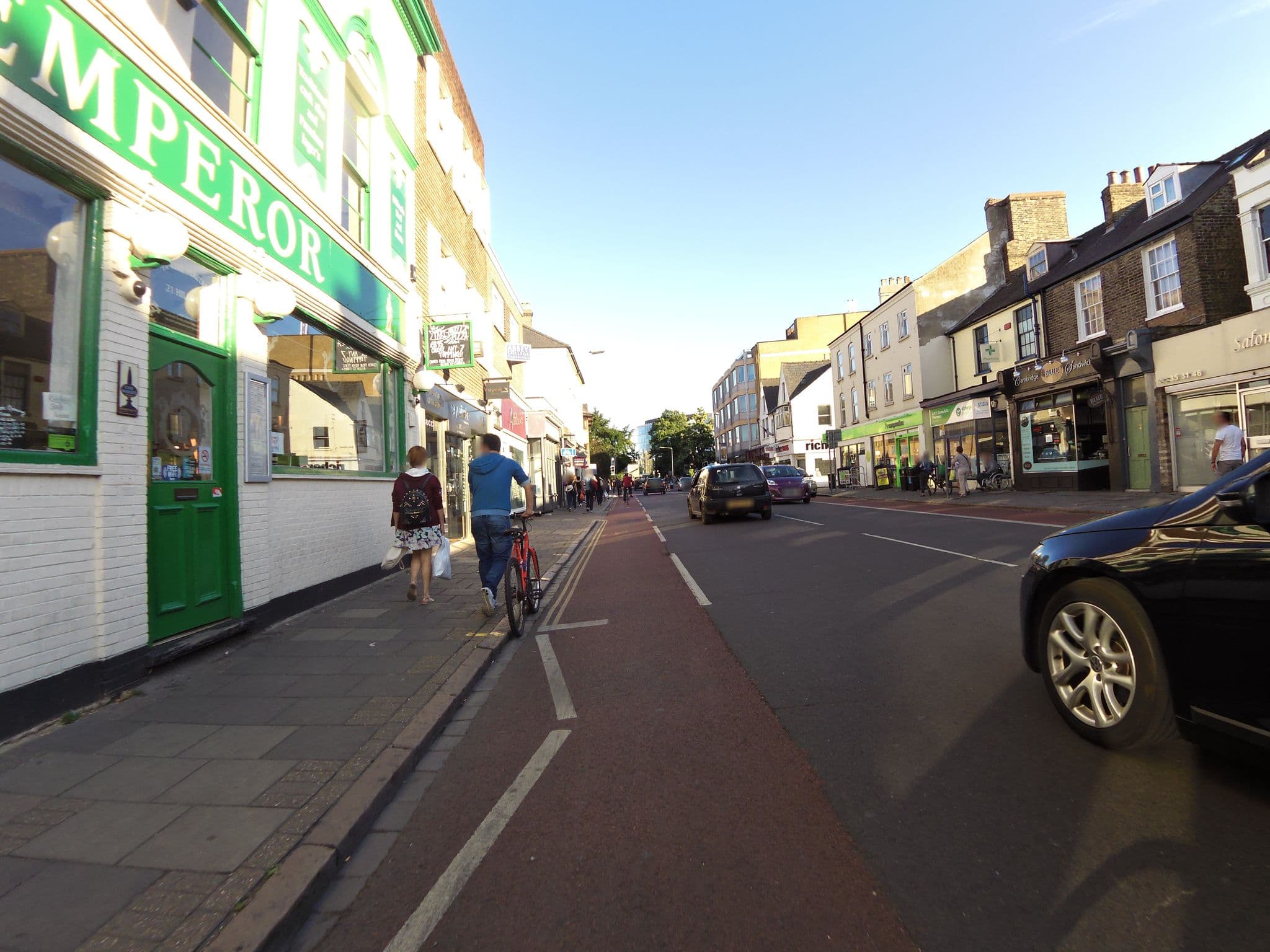 Street view near Your Space Apartments Cambridge Place, Cambridge — © smsm1 (CC BY-SA · Mapillary)
