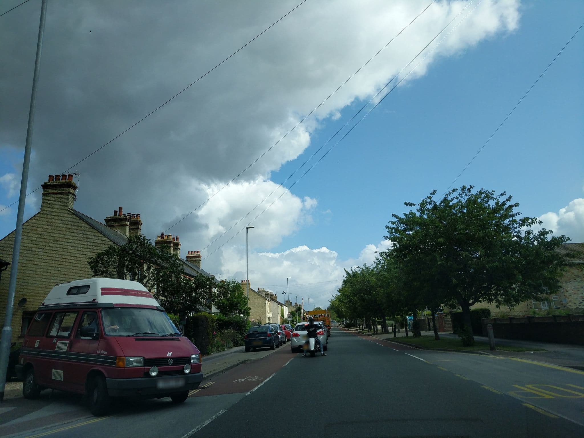 Street view near Cherry Lodge, Fulbourn — © adam2 (CC BY-SA · Mapillary)