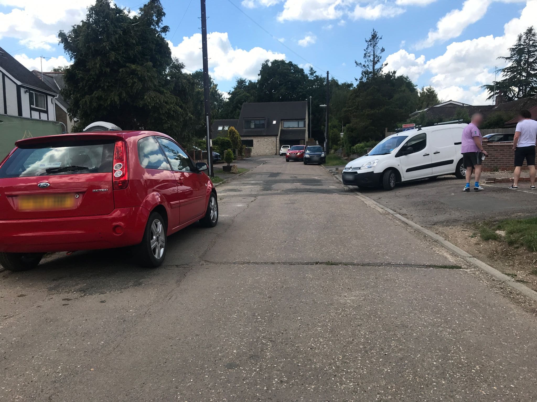 Street view near St Edmunds, Girton — © cyclestreets (CC BY-SA · Mapillary)