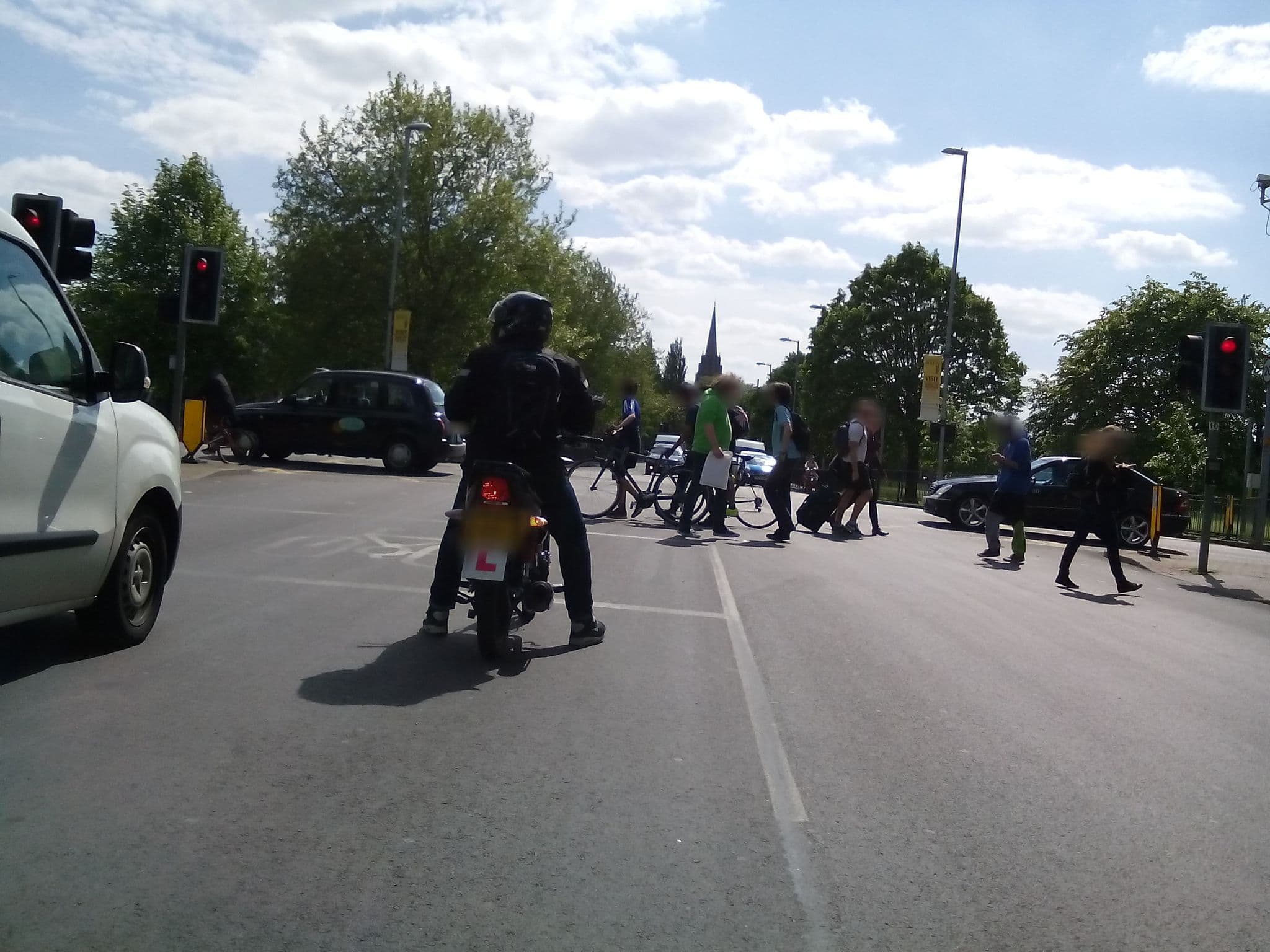 Street view near Pinnacle Apartments - Central Cambridge, Cambridge — © cyclestreets (CC BY-SA · Mapillary)