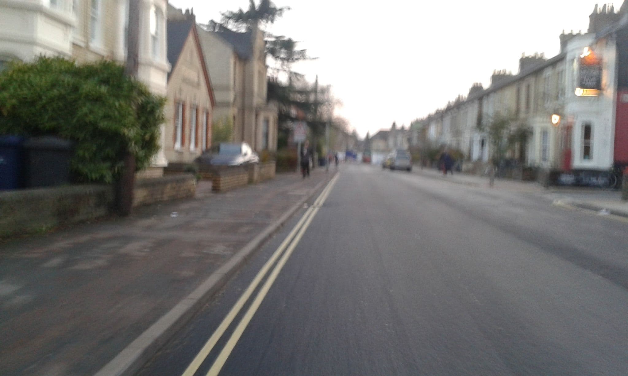 Street view near Aba Guest House, Cambridge — © cyclestreets (CC BY-SA · Mapillary)