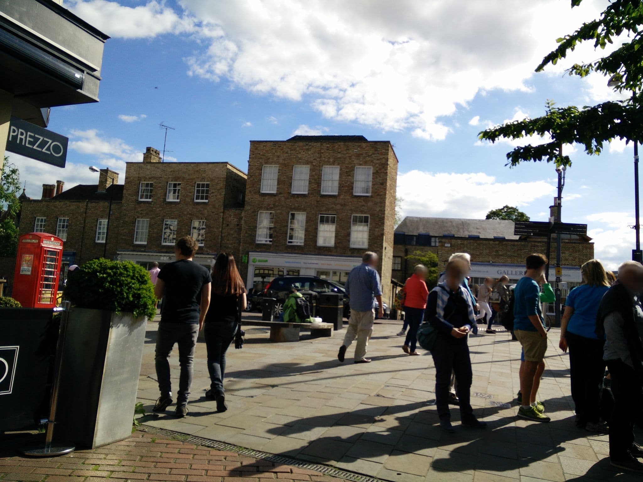 Street view near Badgers Hall, Cambridge — © volucris (CC BY-SA · Mapillary)