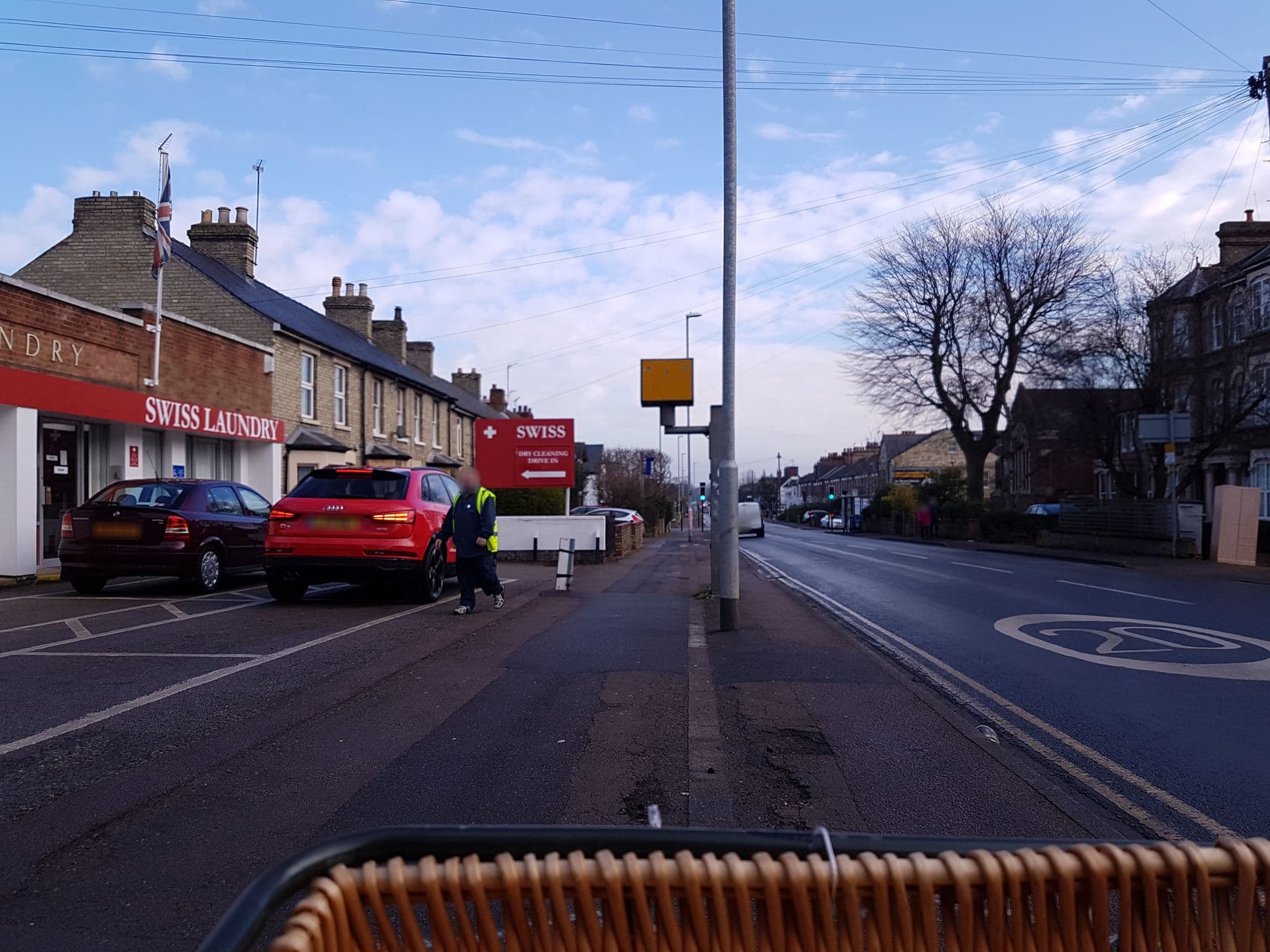 Street view near The Mews Apartments, Cambridge — © cyclestreets (CC BY-SA · Mapillary)