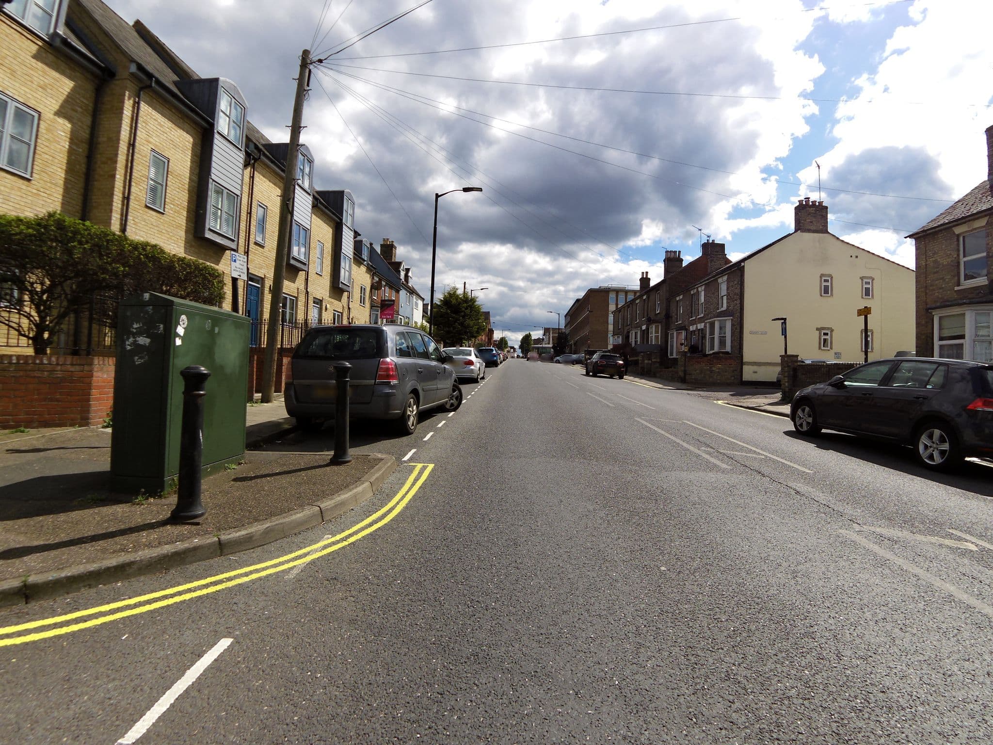 Street view near St Andrews Lodge, Bury St Edmunds — © smsm1 (CC BY-SA · Mapillary)