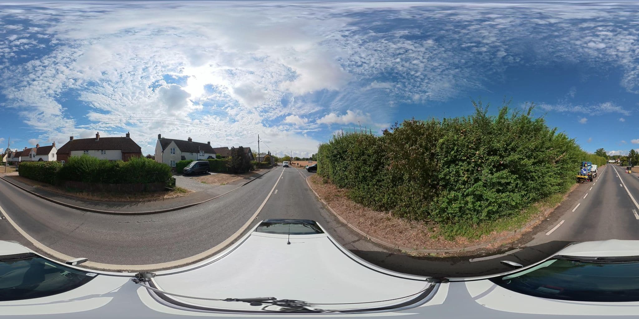 Street view near Orchard House, Thurston — © osmplus_org (CC BY-SA · Mapillary)