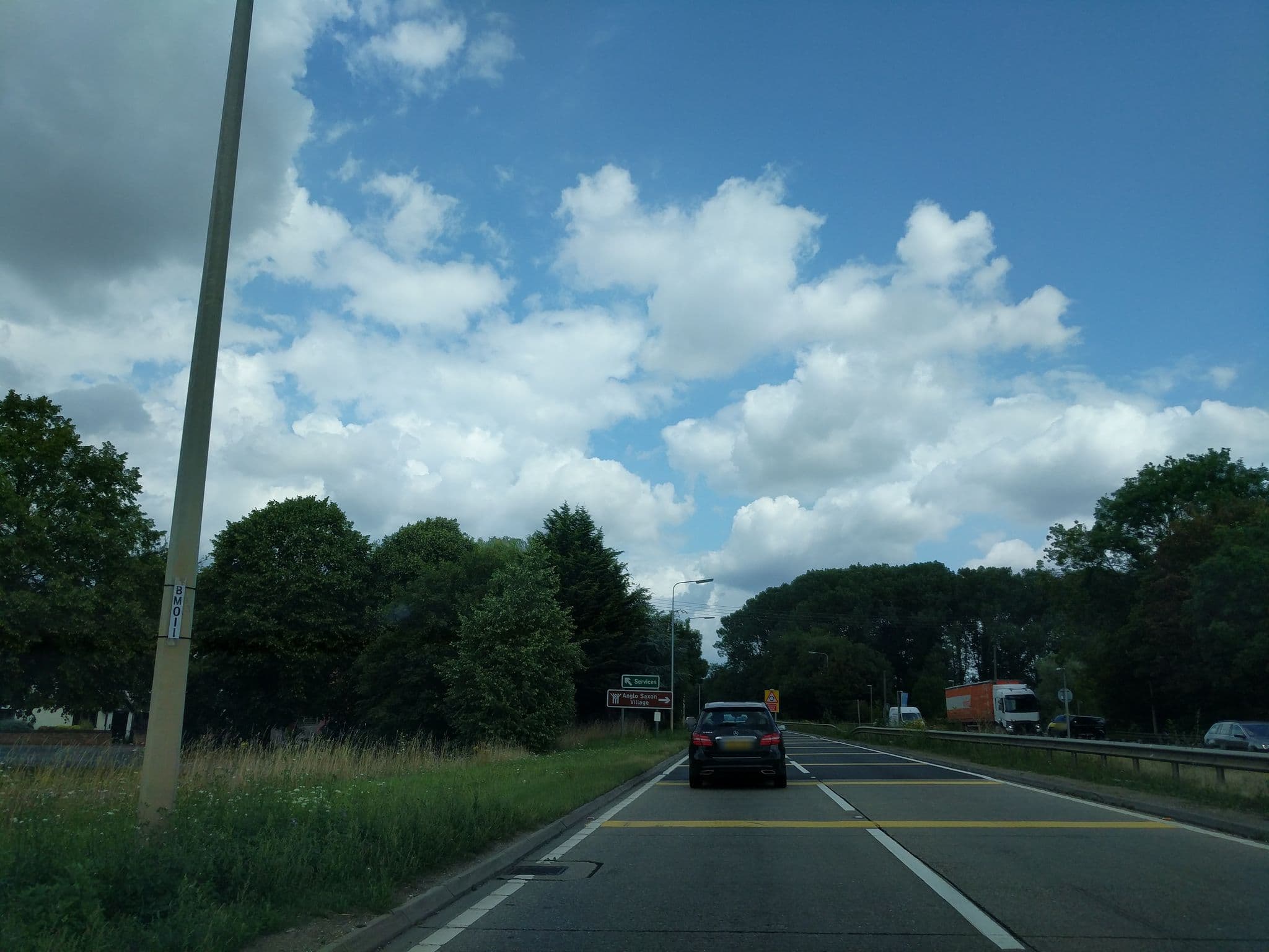 Street view near The Olde Bull, Mildenhall — © adam2 (CC BY-SA · Mapillary)