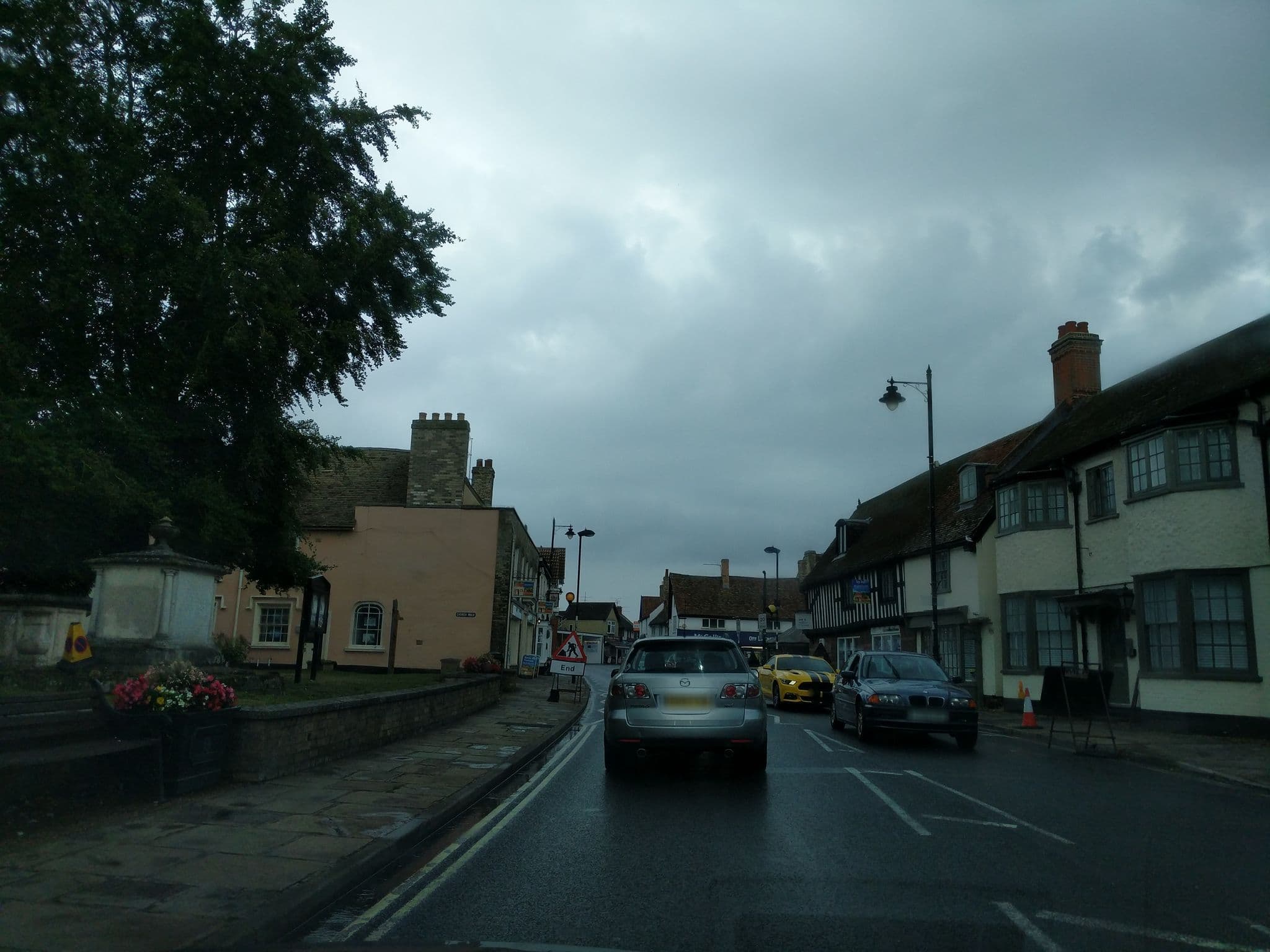 Street view near White Hart Mildenhall, Mildenhall — © adam2 (CC BY-SA · Mapillary)