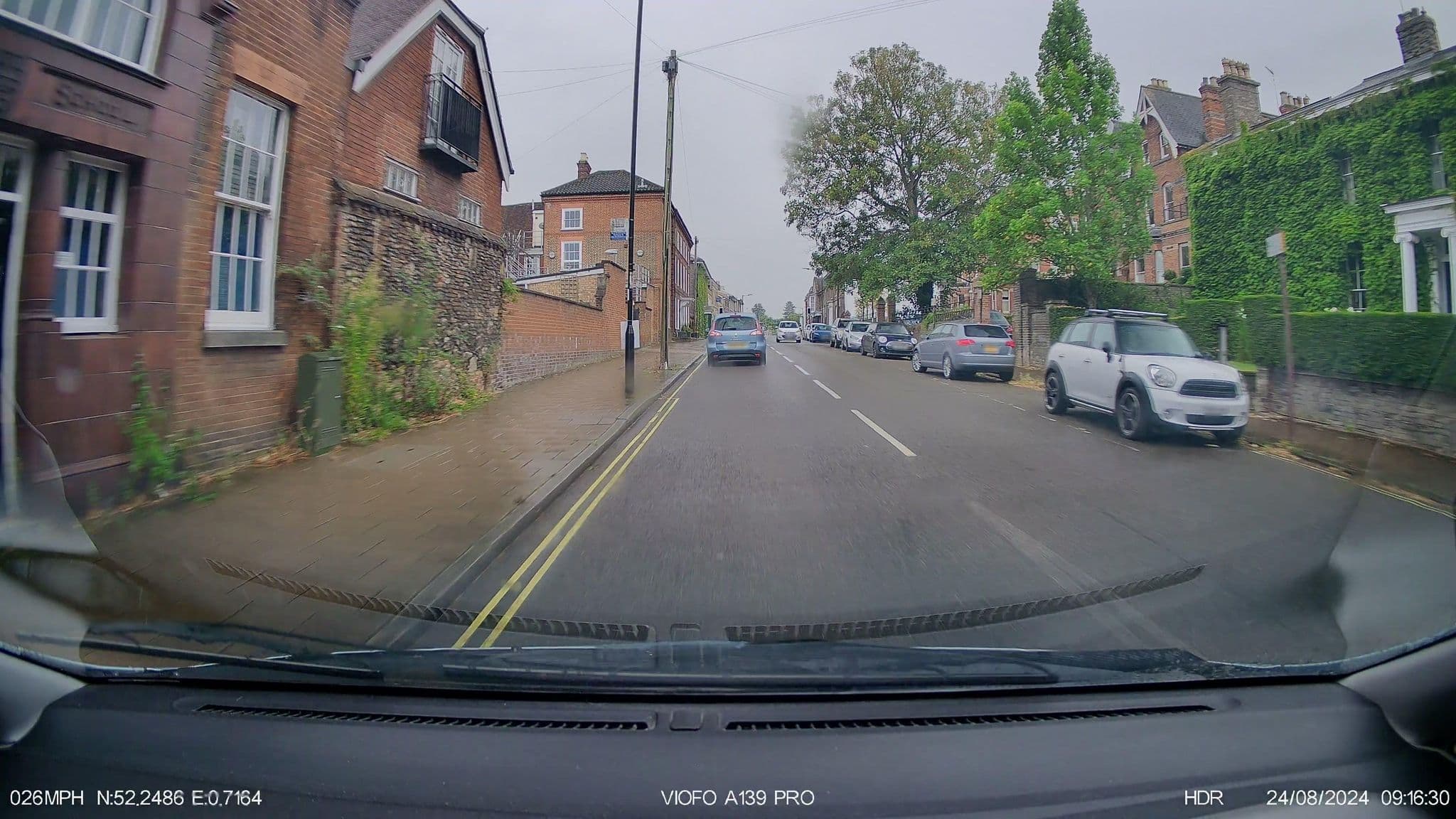 Street view near Ounce House, Bury St Edmunds — © IpswichEdits (CC BY-SA · Mapillary)