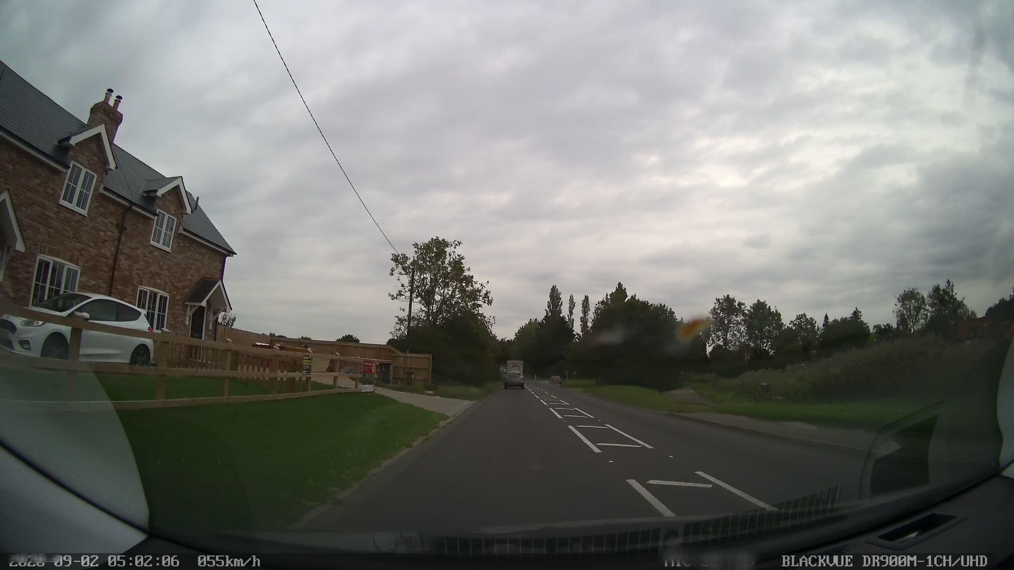 Street view near Newmans Lodge, Lavenham — © adam2 (CC BY-SA · Mapillary)
