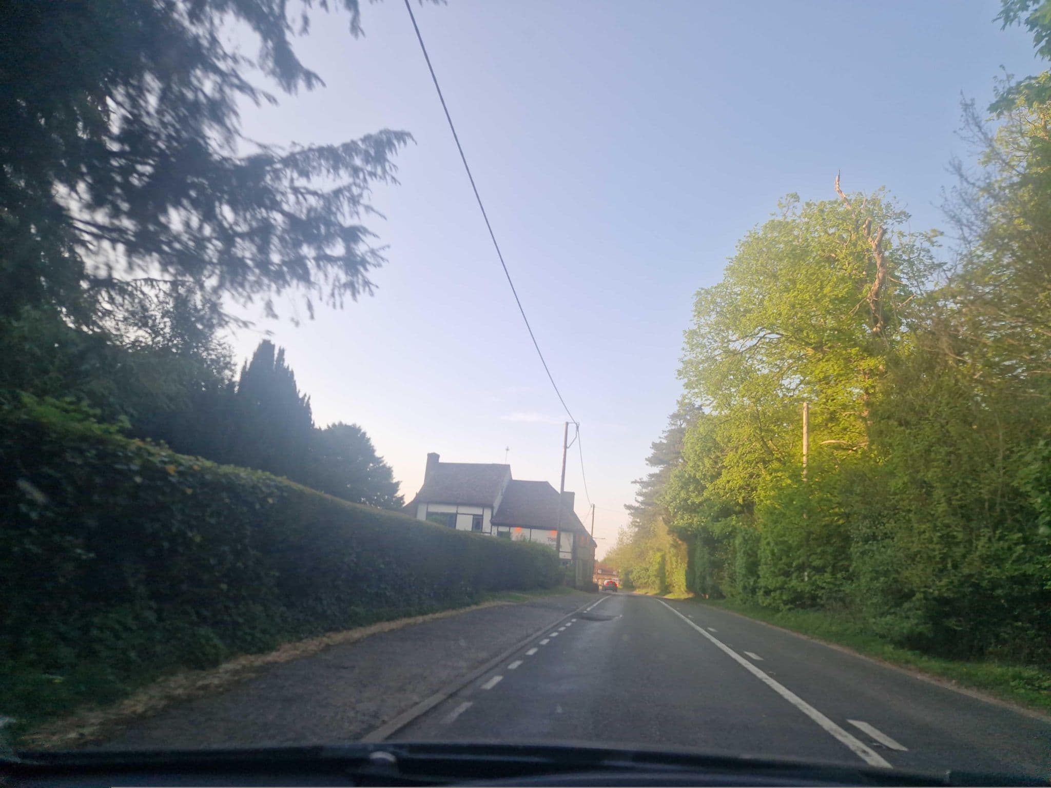 Street view near Church Farm Bed & Breakfast, Bury St Edmunds — © edloach (CC BY-SA · Mapillary)