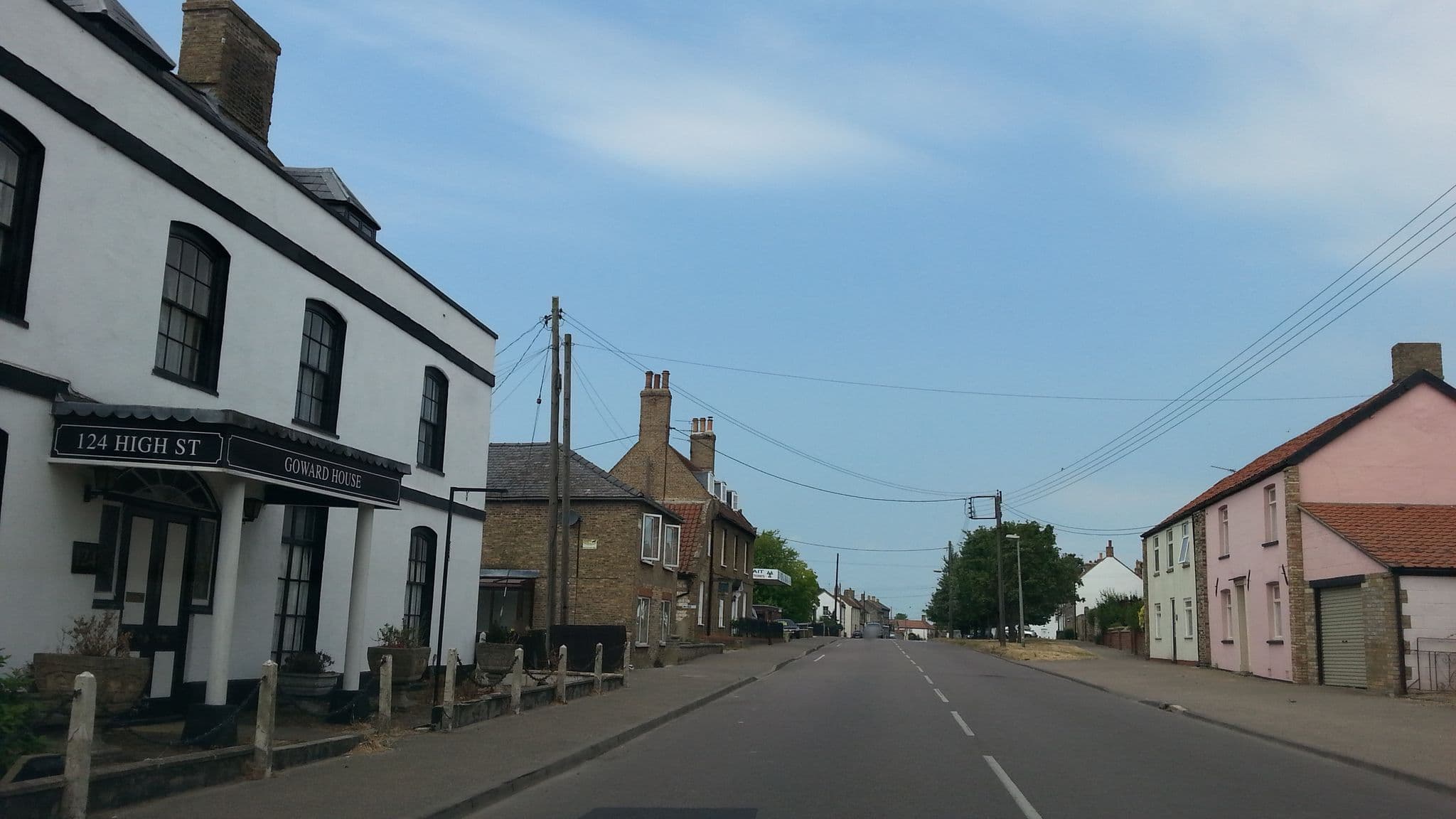 Street view near Lakenheath Hotel, Lakenheath — © adam2 (CC BY-SA · Mapillary)