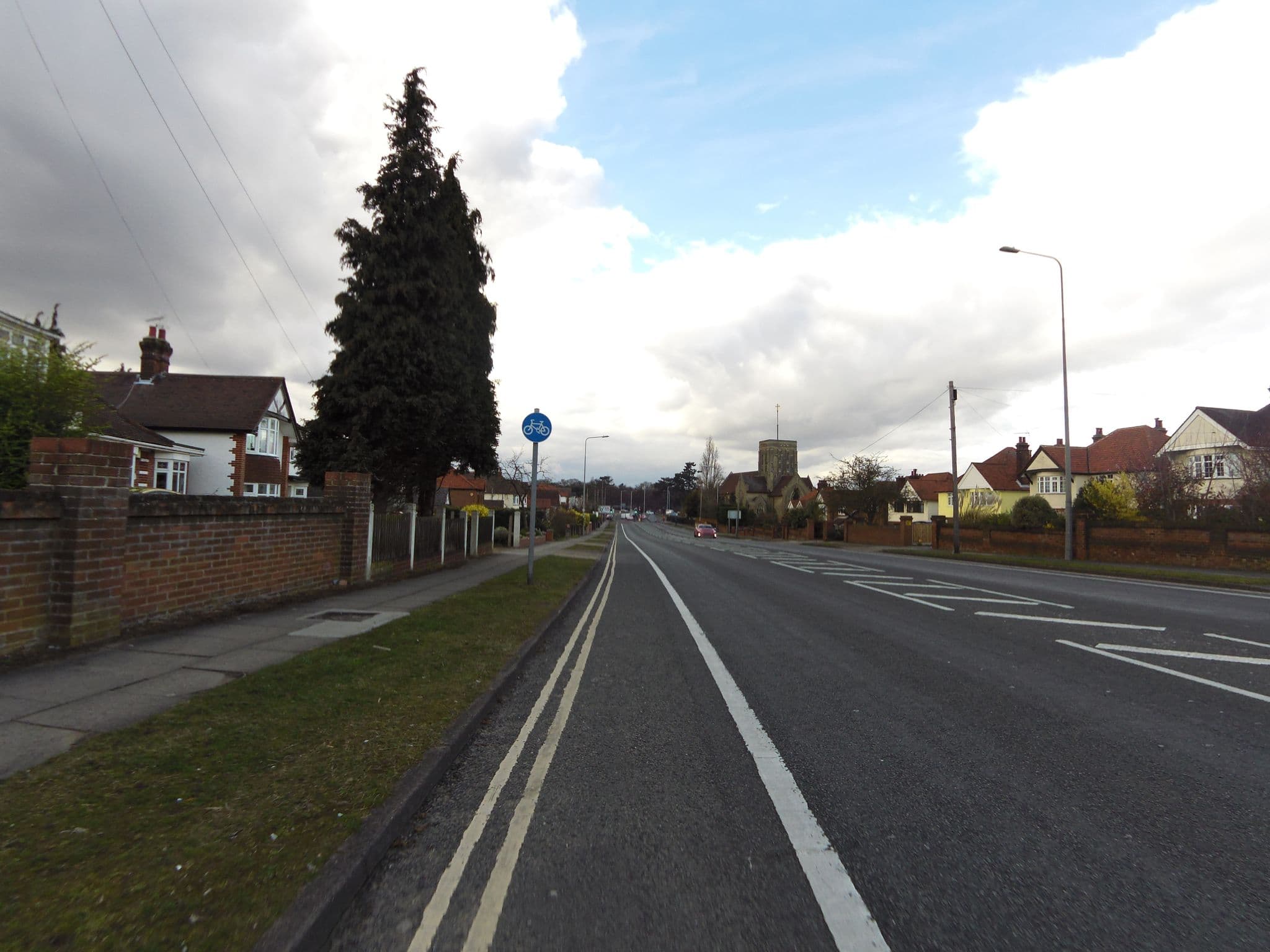 Street view near Aaron House, Kesgrave — © smsm1 (CC BY-SA · Mapillary)
