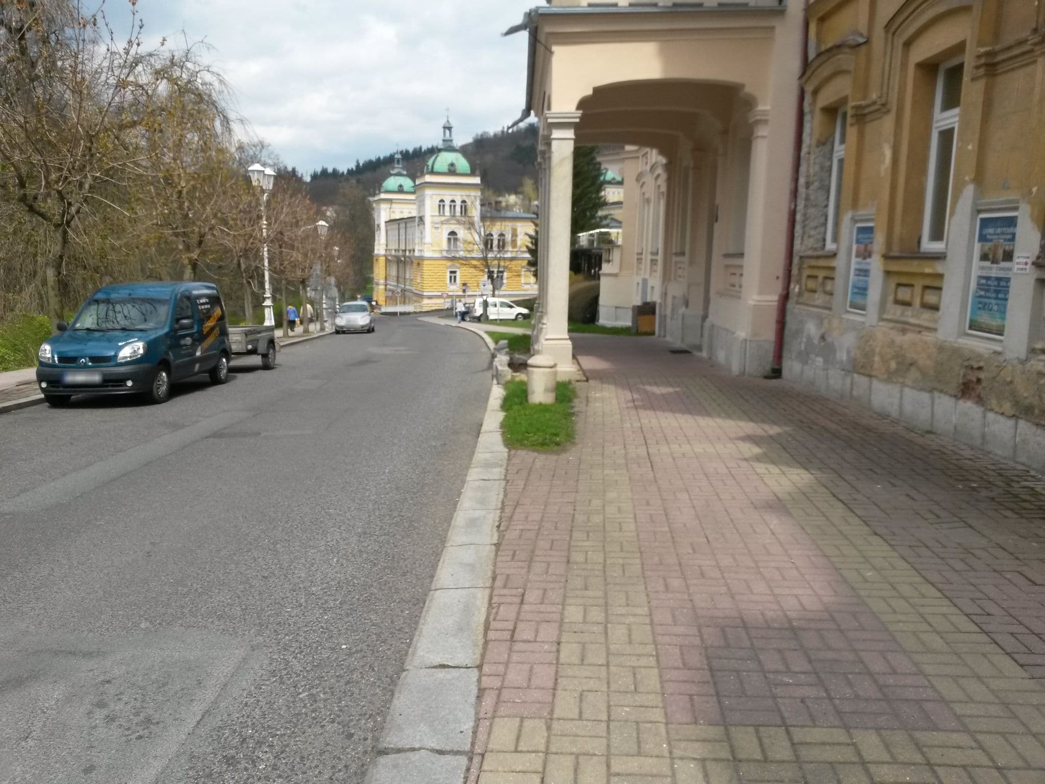 Street view near Penzion Krásný domov, Mariánské Lázně — © rausk (CC BY-SA · Mapillary)