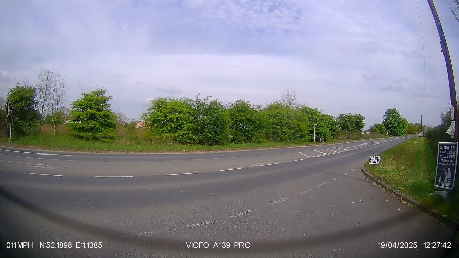 Street view near Holiday Park Homes, Debenham — © IpswichEdits (CC BY-SA · Mapillary)