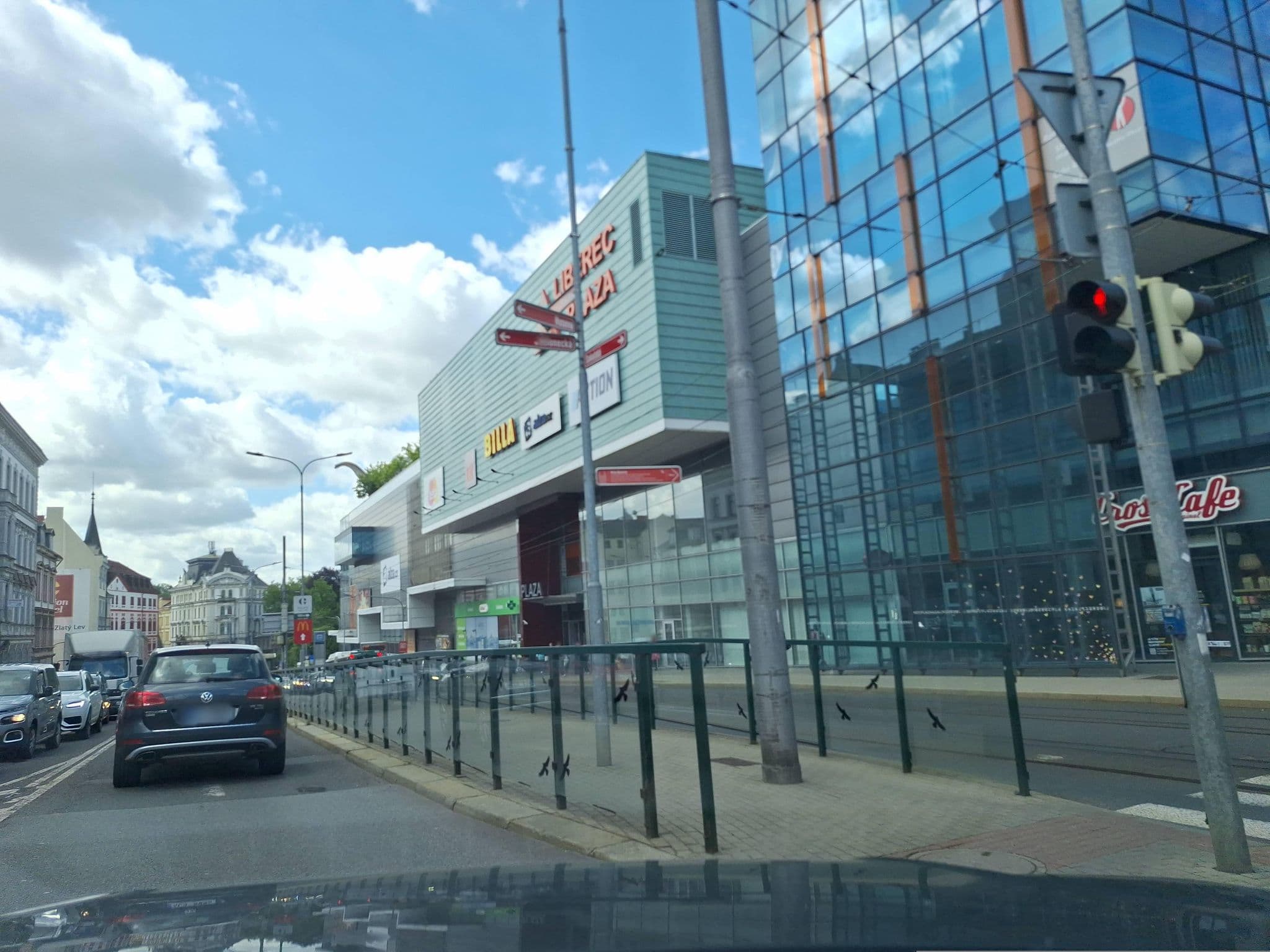 Street view near Hotel Liberec, Liberec — © gob (CC BY-SA · Mapillary)