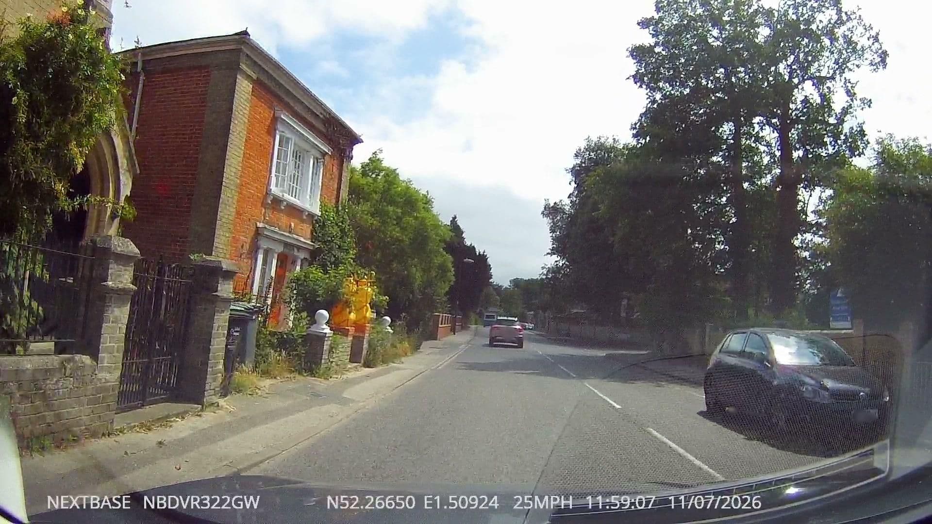Street view near The Old Methodist Chapel, Saxmundham — © tallguy (CC BY-SA · Mapillary)