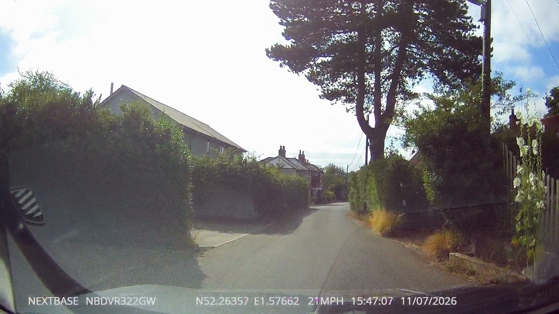 Street view near Mulleys Cottage, Leiston — © tallguy (CC BY-SA · Mapillary)