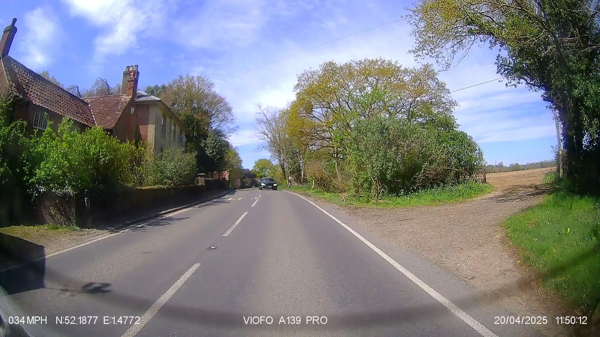 Street view near Cissy's Cottage, Saxmundham — © IpswichEdits (CC BY-SA · Mapillary)