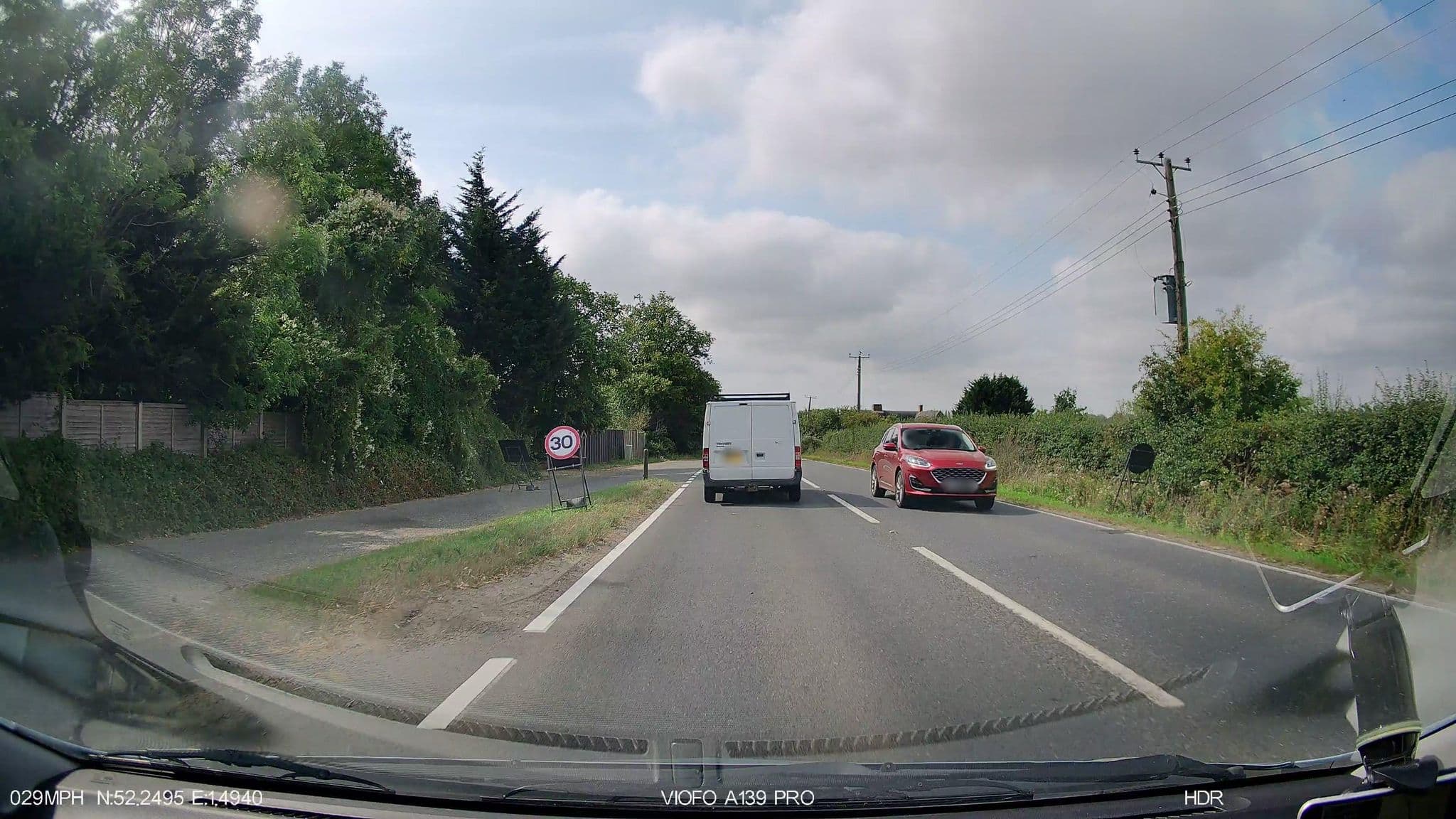 Street view near The Farmhouse, Saxmundham — © IpswichEdits (CC BY-SA · Mapillary)