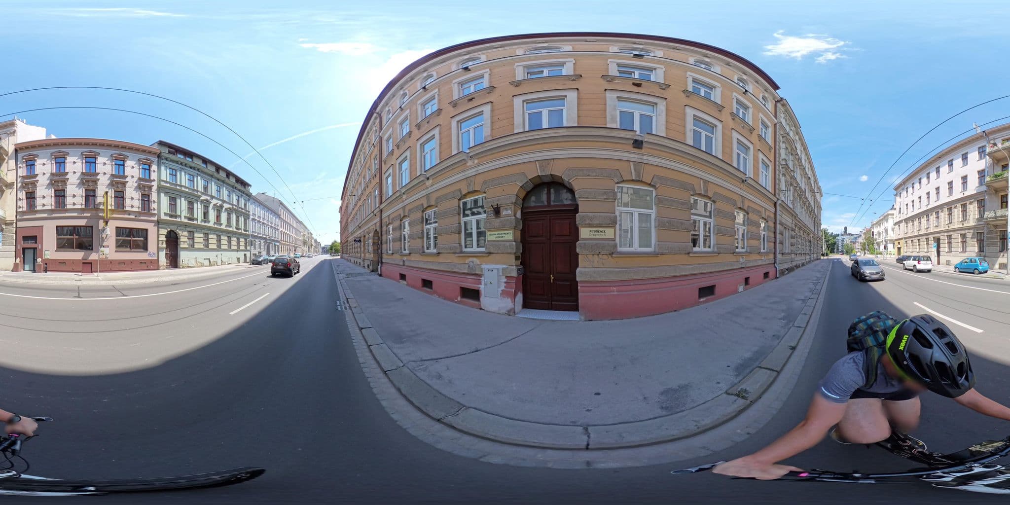 Street view near Arte, Brno — © DNL852 (CC BY-SA · Mapillary)