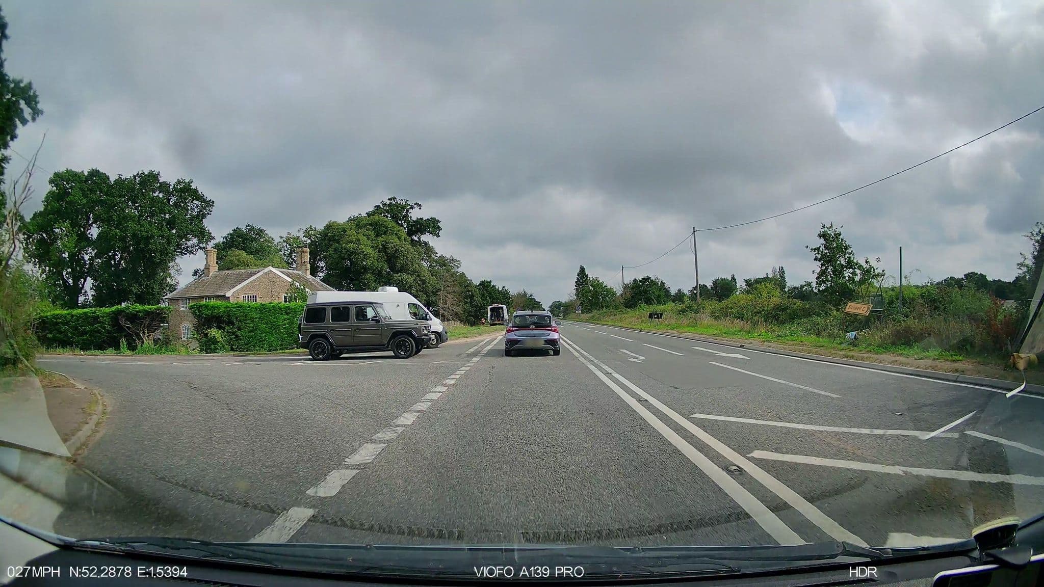 Street view near 28 Stone Cottage, Cookley — © IpswichEdits (CC BY-SA · Mapillary)