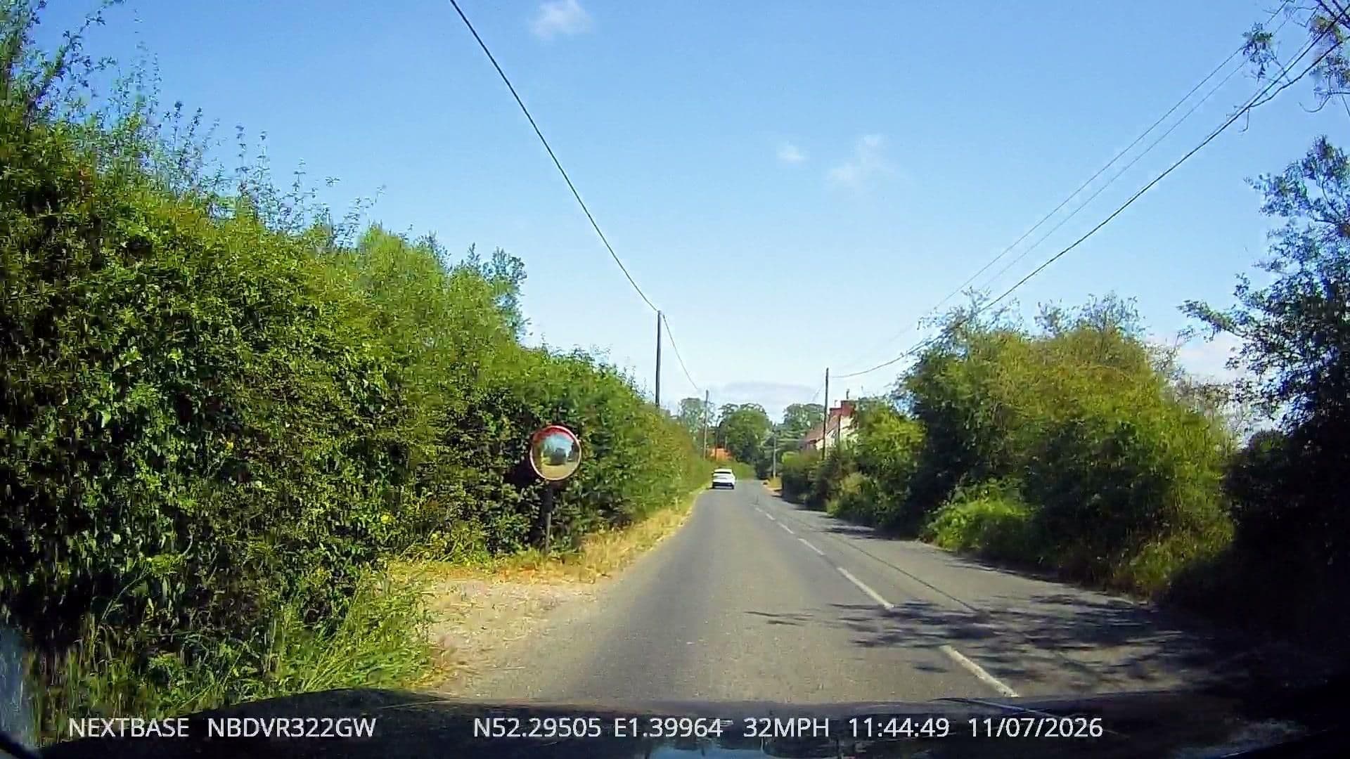 Street view near Green Valley Farm, Cookley — © tallguy (CC BY-SA · Mapillary)