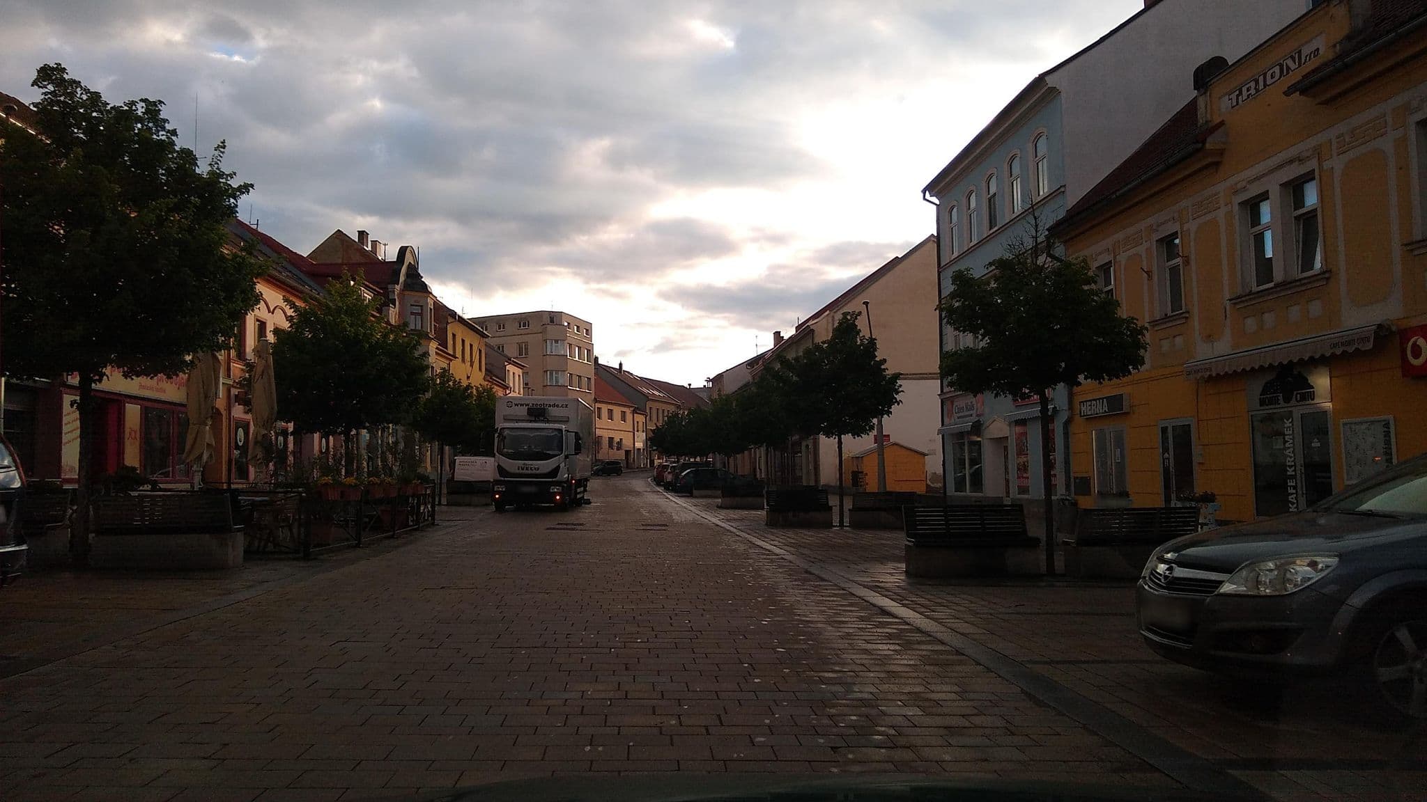 Street view near Hotel Koflík, Strakonice — © wegavision (CC BY-SA · Mapillary)