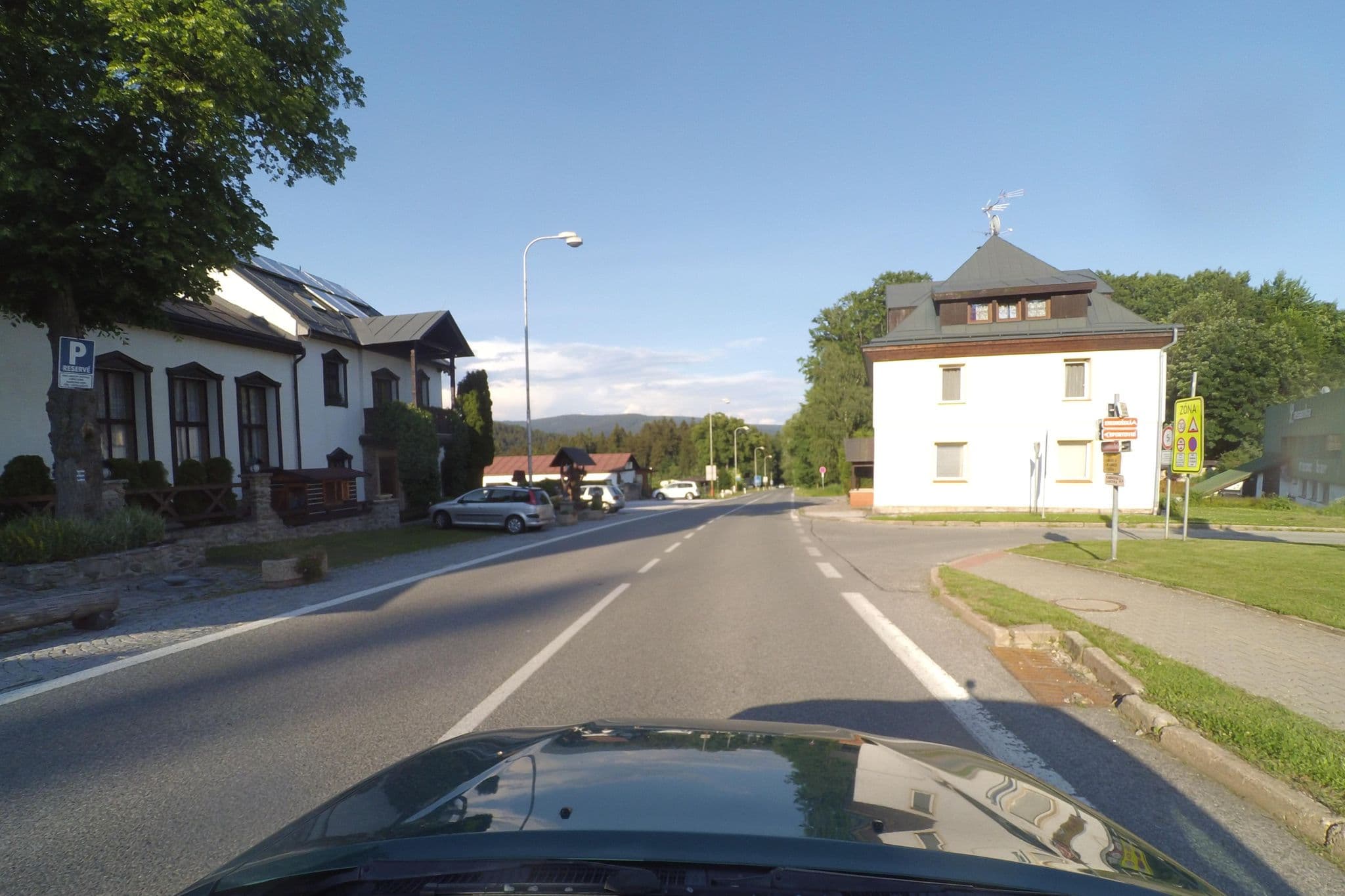 Street view near Hotel Lesní dům, Svoboda nad Úpou — © wegavision (CC BY-SA · Mapillary)