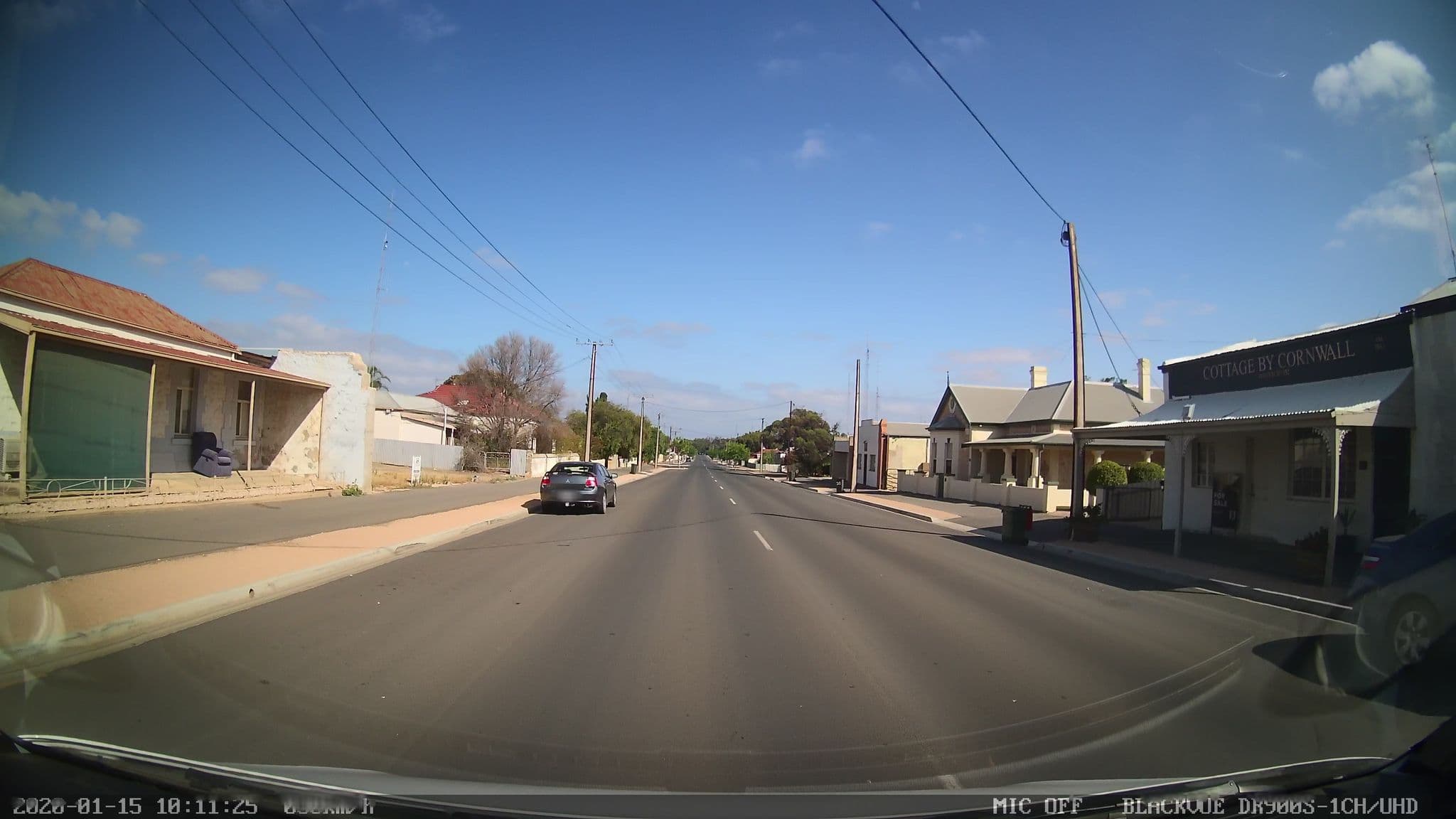 Street view near Cornwall Cottage, Moonta Bay — © bob3bob3 (CC BY-SA · Mapillary)