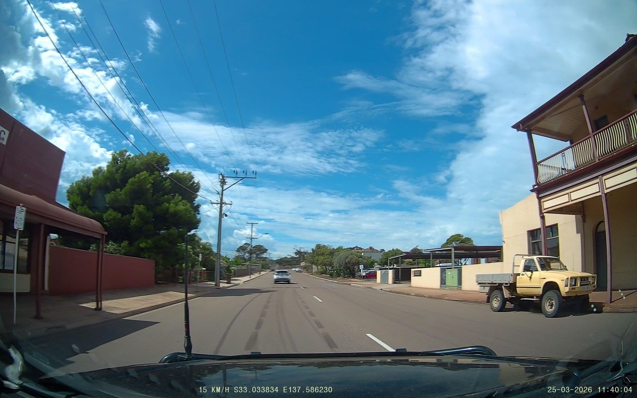 Street view near Playford Apartments, Whyalla — © fizzie (CC BY-SA · Mapillary)