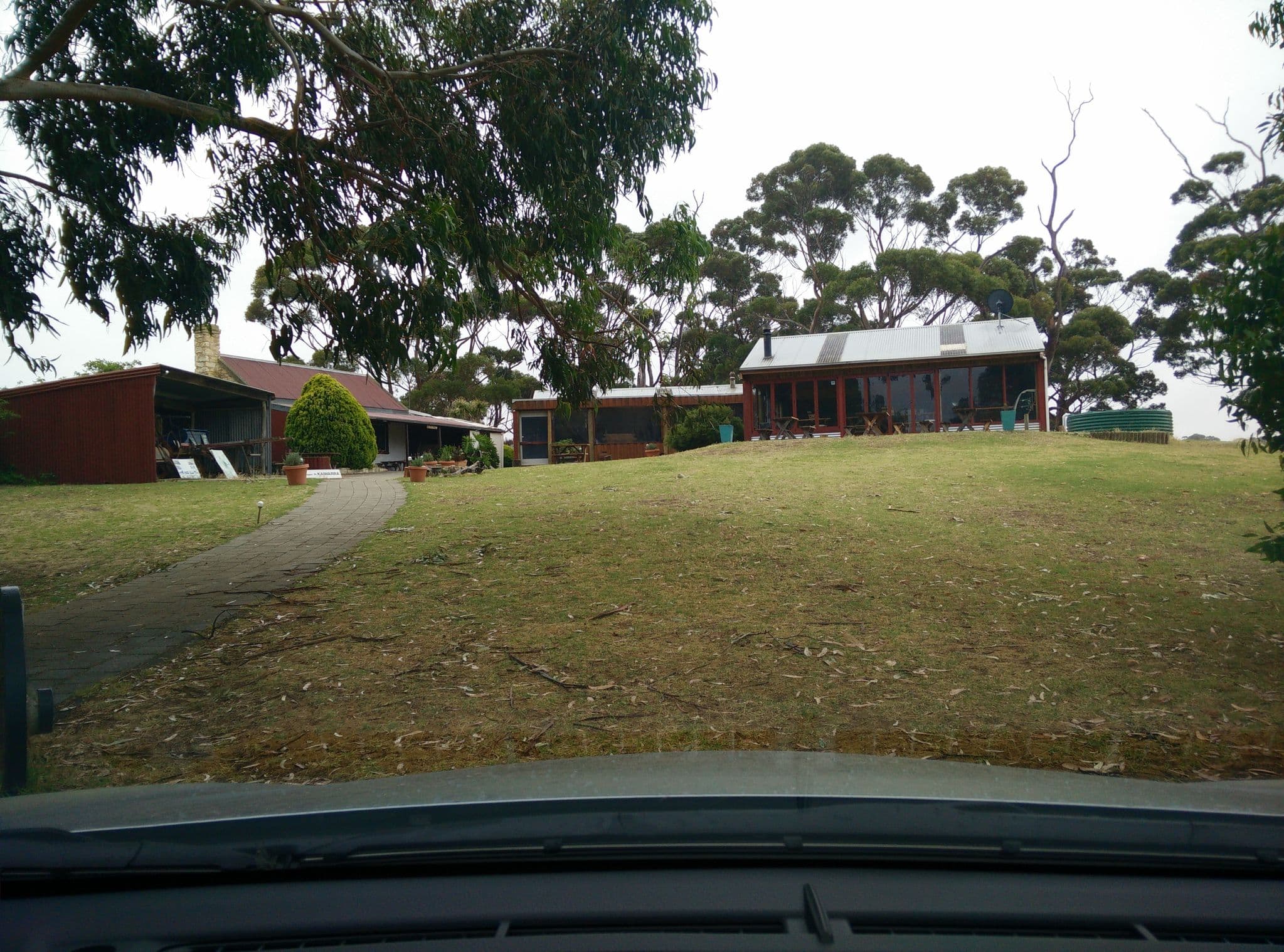 Street view near Kaiwarra Cottages Kangaroo Island, Kingscote — © aharvey (CC BY-SA · Mapillary)
