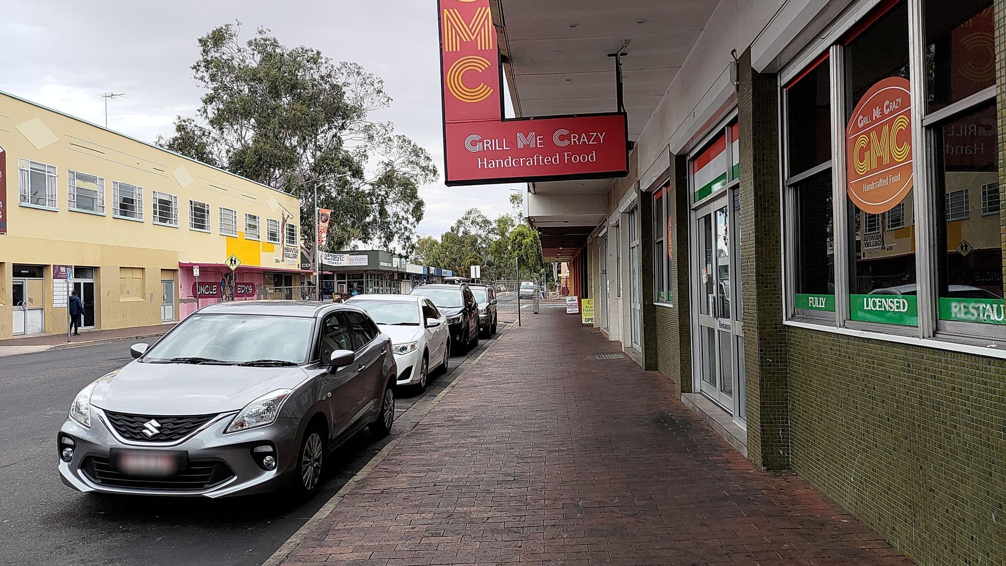 Street view near Alice On Todd apartments, Alice Springs — © aceini (CC BY-SA · Mapillary)