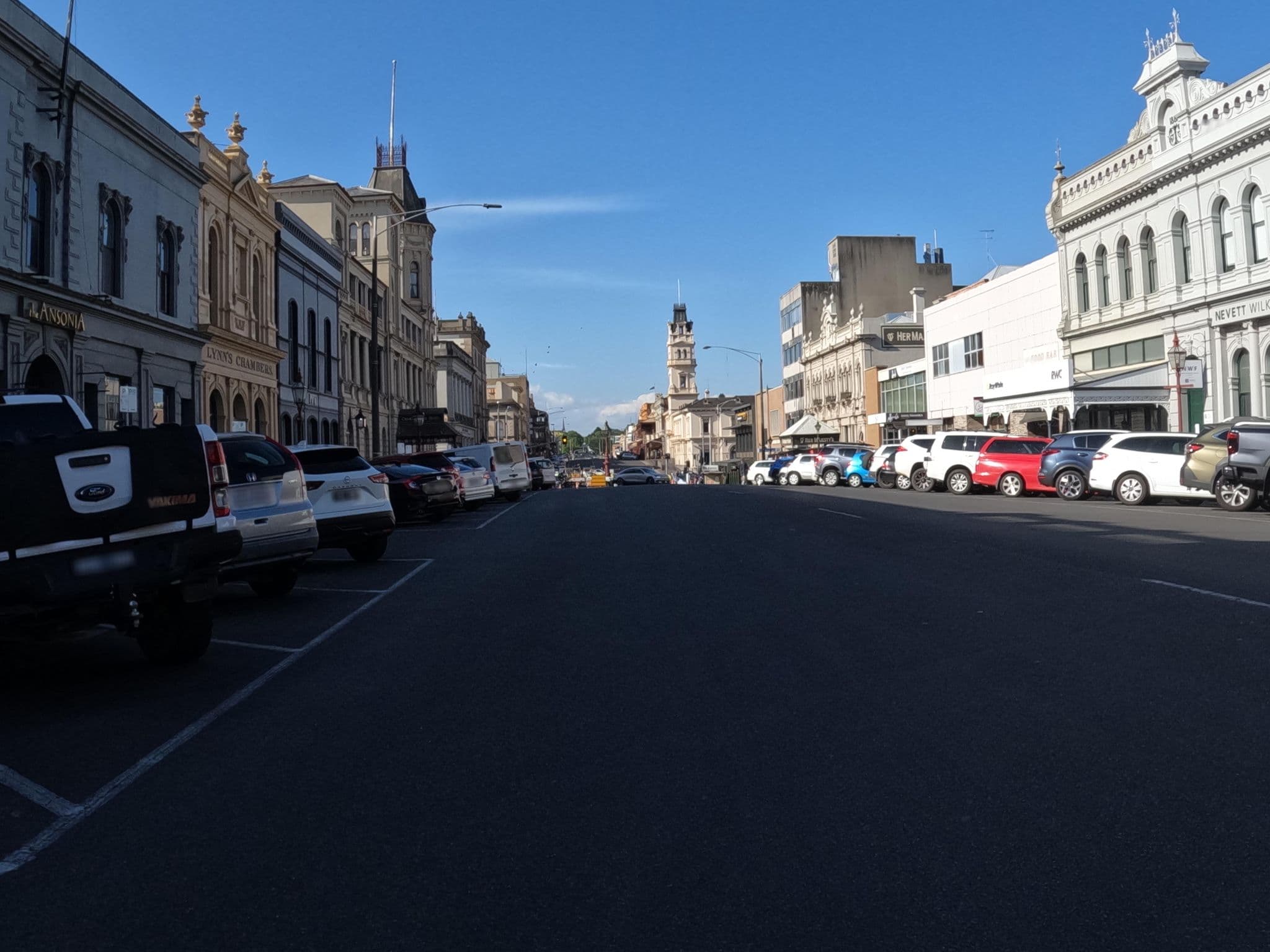 Street view near The Ansonia, Ballarat Central — © skillsy (CC BY-SA · Mapillary)