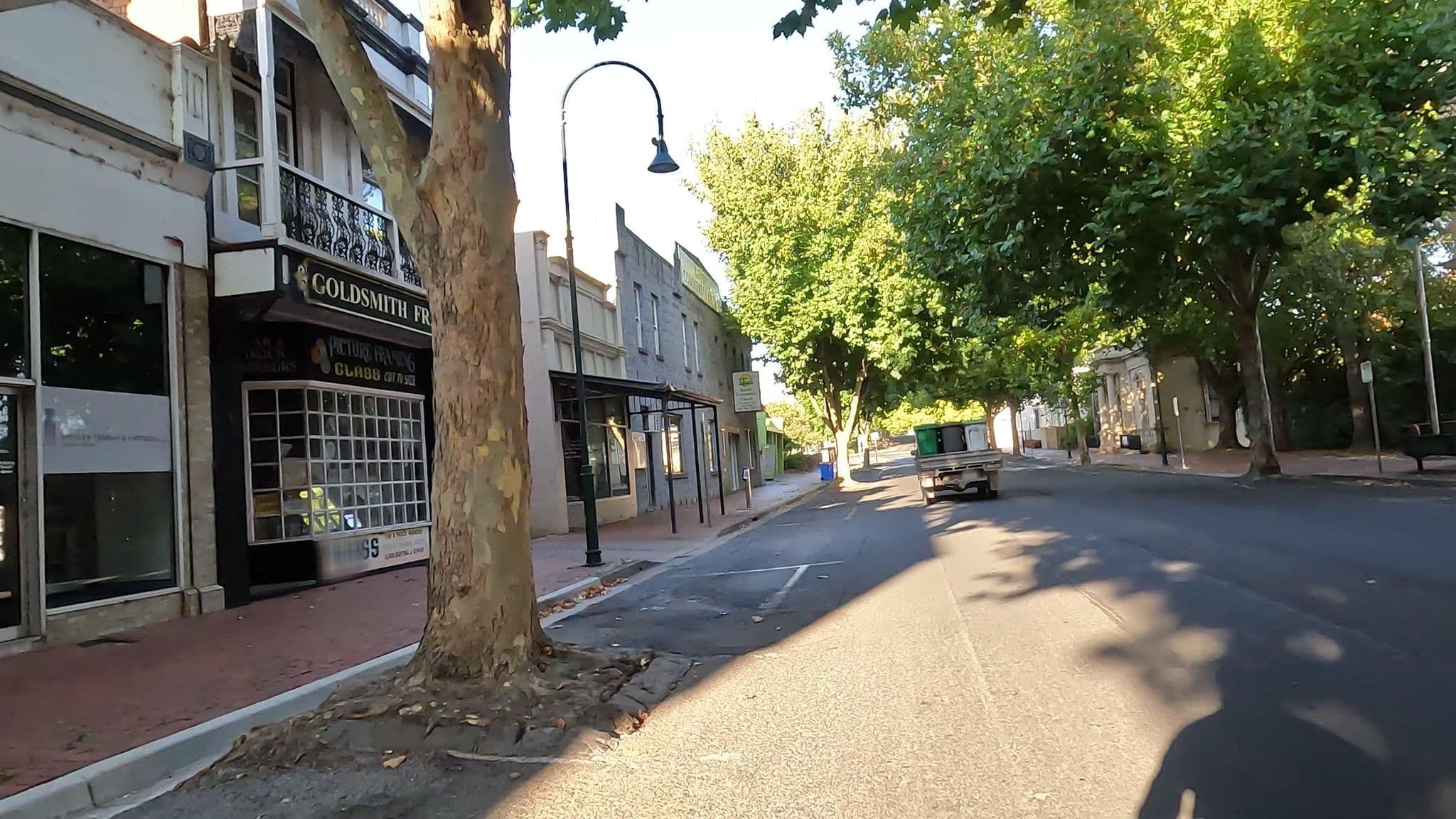 Street view near The Hamilton Caledonian Inn, Hamilton — © skillsy (CC BY-SA · Mapillary)