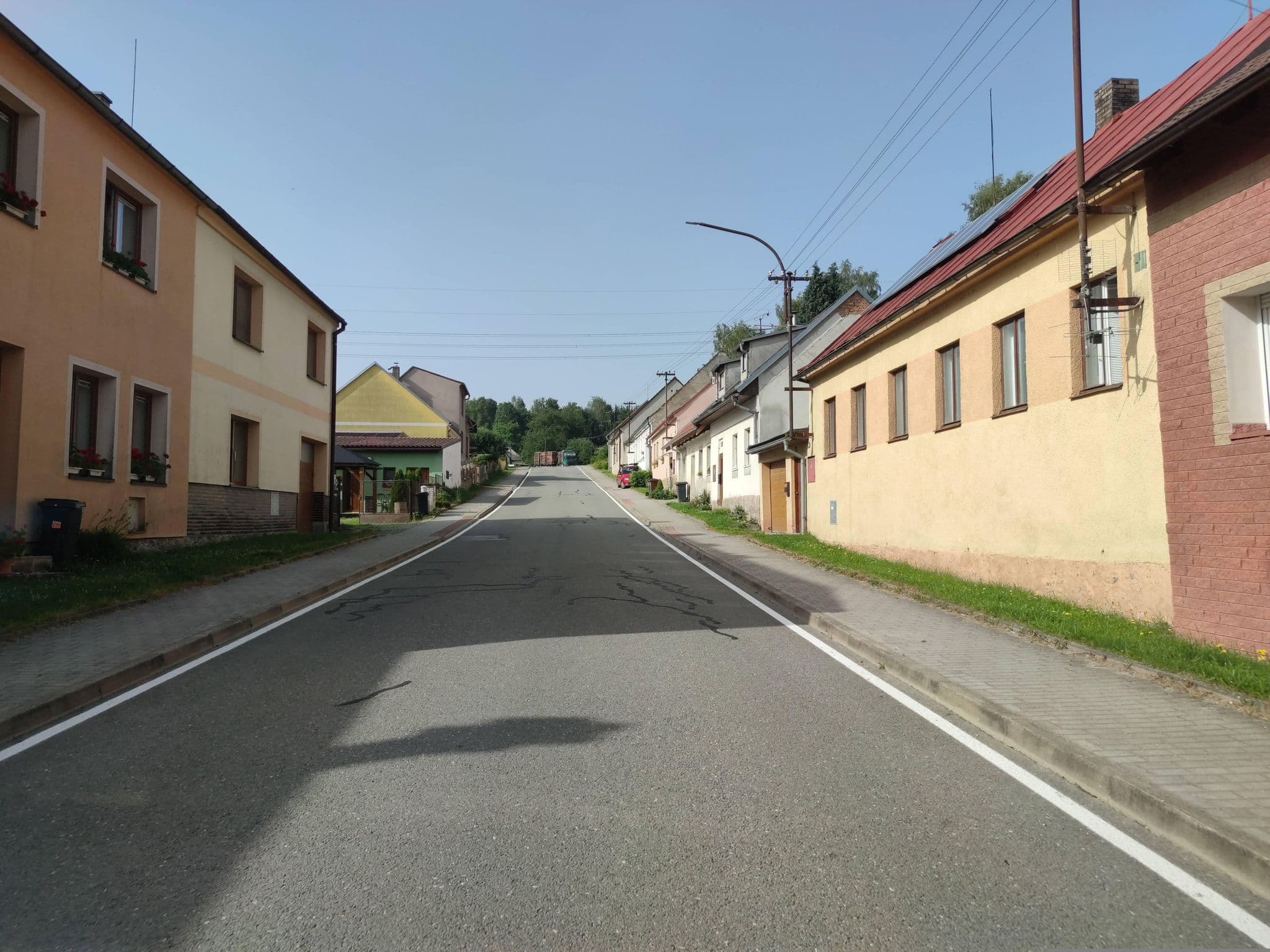 Street view near Ubytování v soukromí vesnické chalupy, Kunžak — © martinpoljak (CC BY-SA · Mapillary)