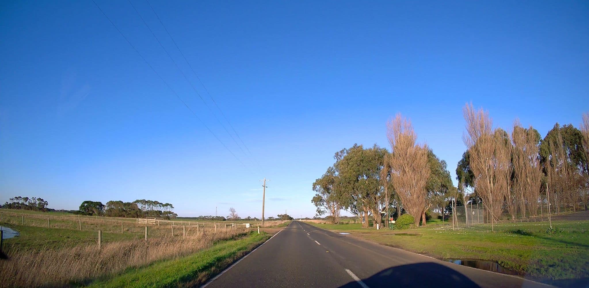 Street view near Butterfly Farm, Timboon — © hakkim (CC BY-SA · Mapillary)