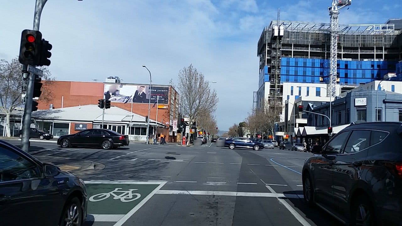 Street view near Guest House, Adelaide city centre — © didz (CC BY-SA · Mapillary)