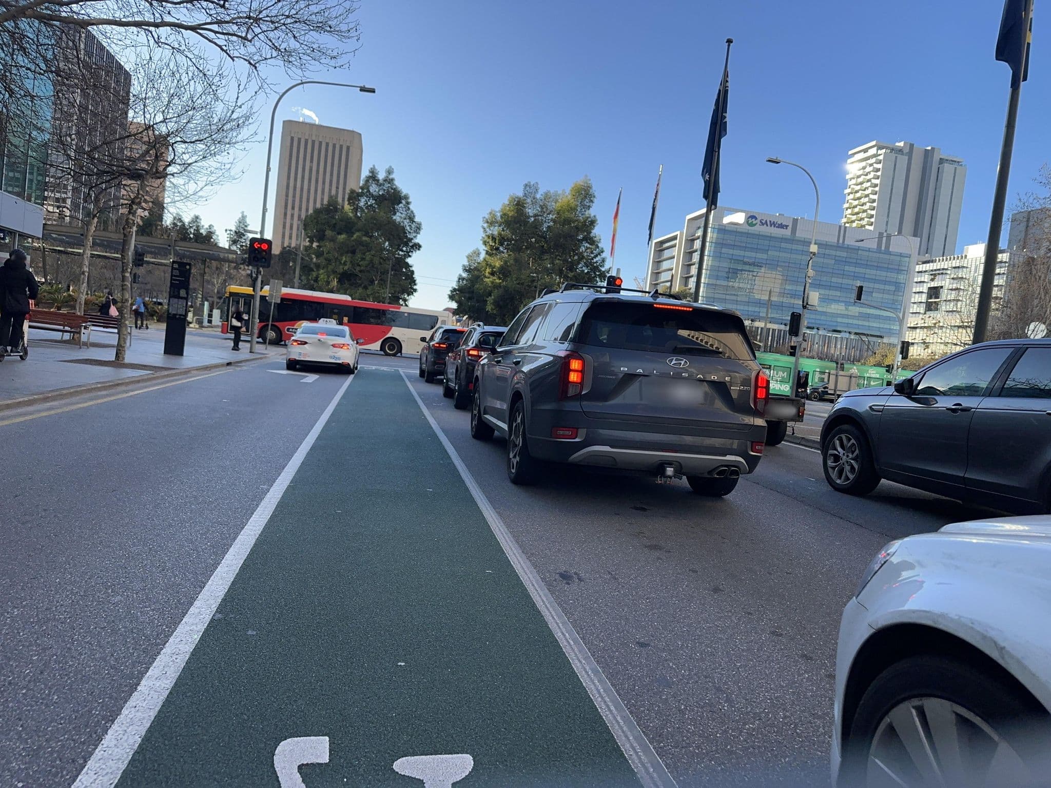 Street view near The Brasserie, Adelaide — © banjo5295 (CC BY-SA · Mapillary)